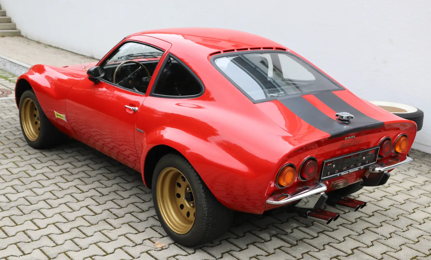 Opel GT Lenk-Tuning Rot - 1