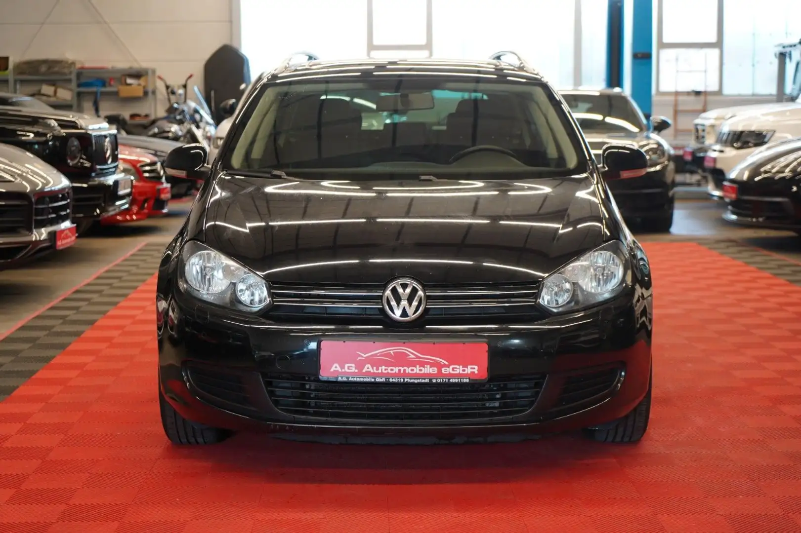 Volkswagen Golf 6 Variant 1.6 TDI Comfortline BlueMotion Negro - 2