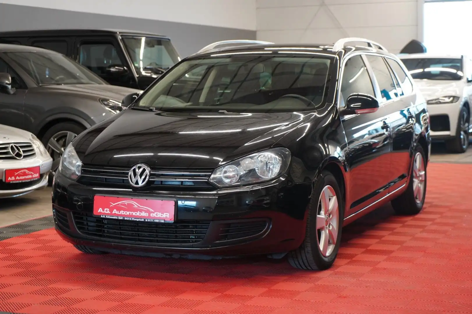 Volkswagen Golf 6 Variant 1.6 TDI Comfortline BlueMotion Negro - 1