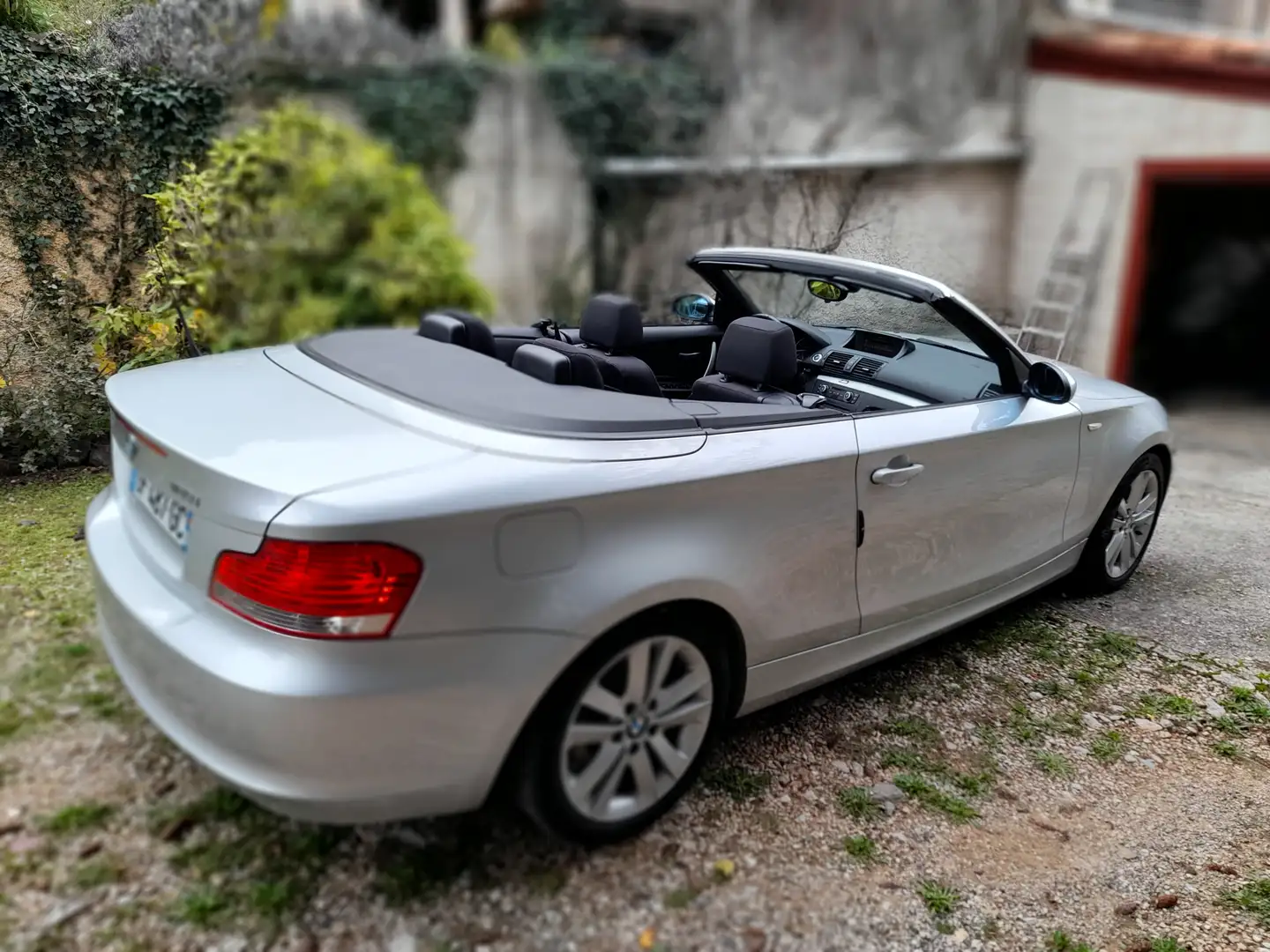 BMW 120 SERIE 1 CABRIOLET E88   170 ch Confort Argent - 1