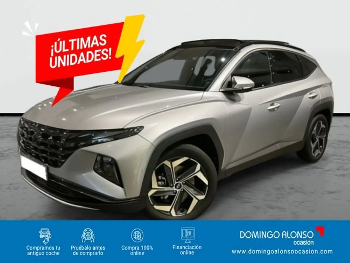 Hyundai TUCSON Nuevo Híbrido enchufable 1.6 T-GDi (265 CV) AT6 Plateado - 1