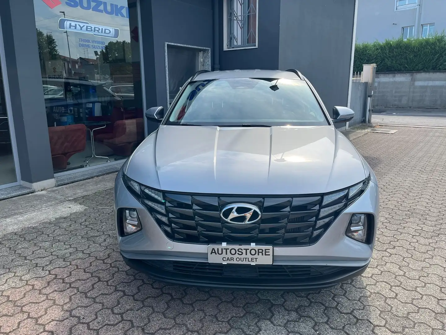 Hyundai TUCSON Tucson 1.6 HYBRID DIESEL/ELETTRICA CV!!!!! Argento - 2