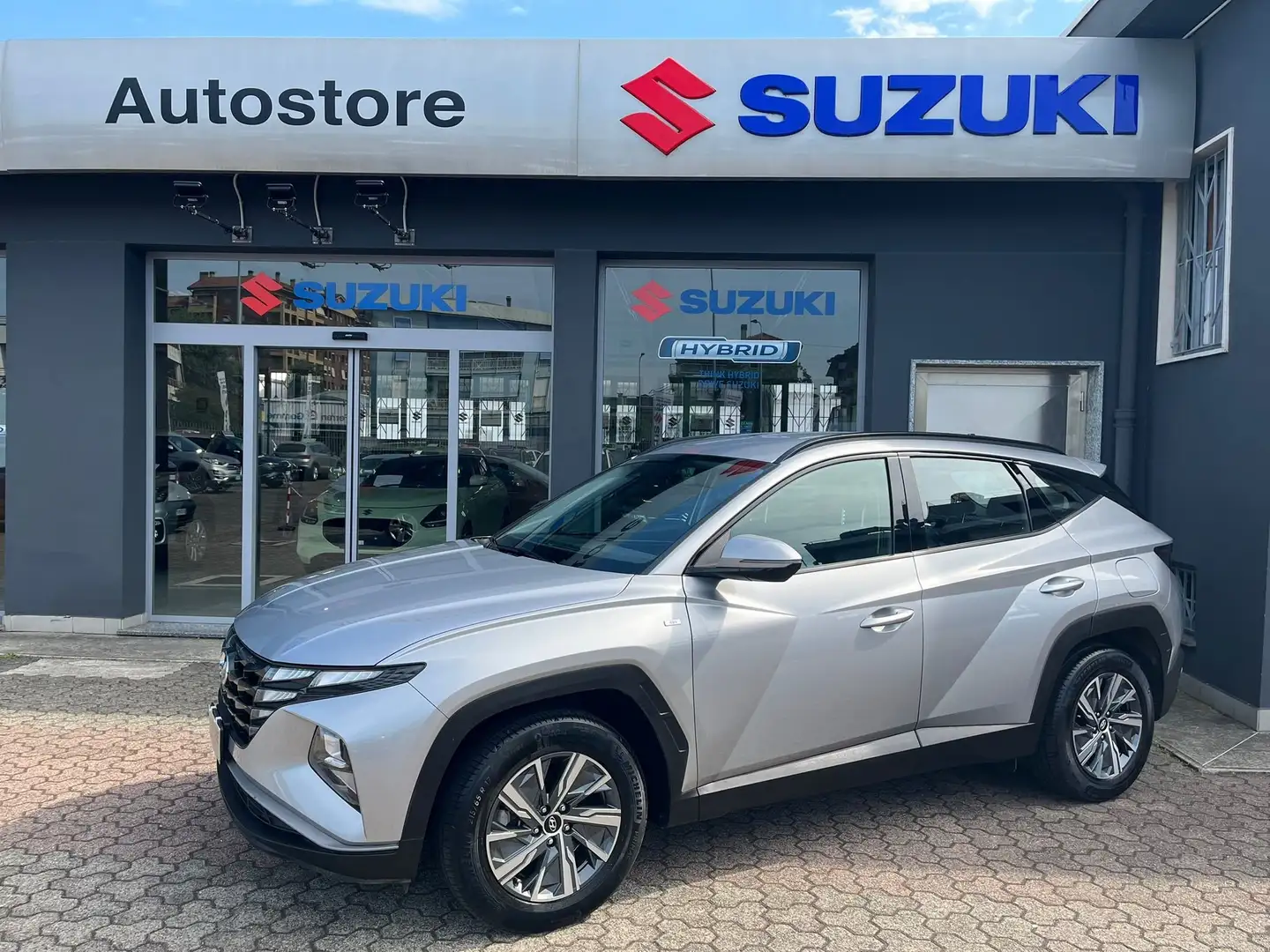 Hyundai TUCSON Tucson 1.6 HYBRID DIESEL/ELETTRICA CV!!!!! Argento - 1