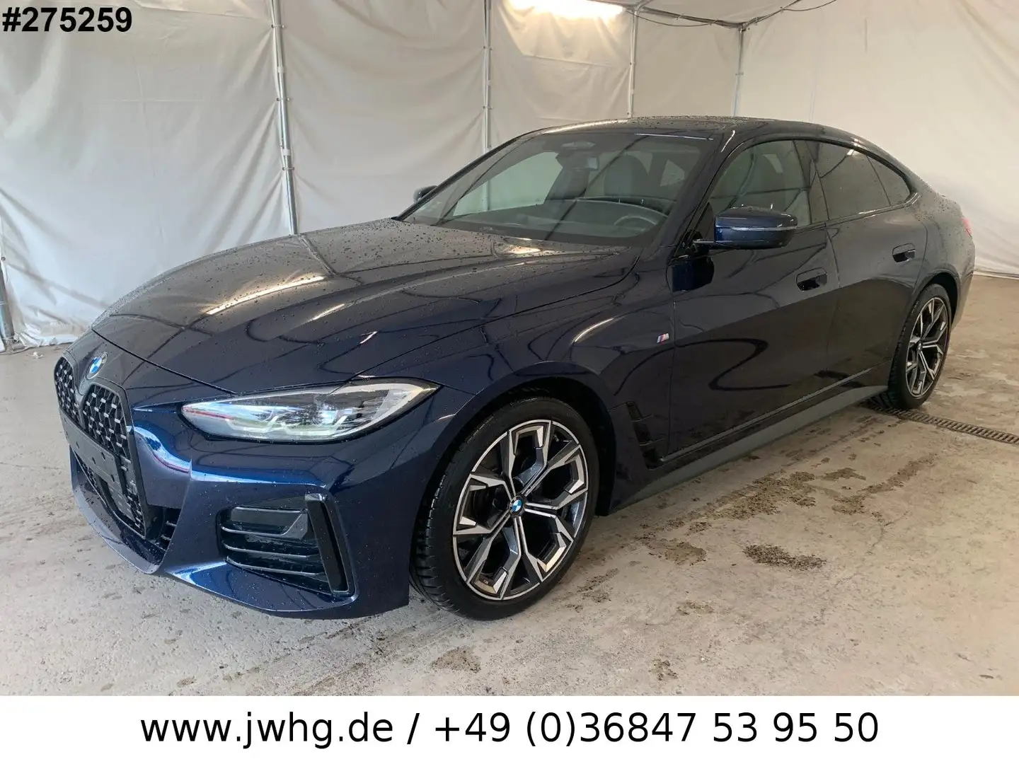 BMW 420 420 GC xDrive M Sport DrivingProf HeadUp 19"360K Blau - 1