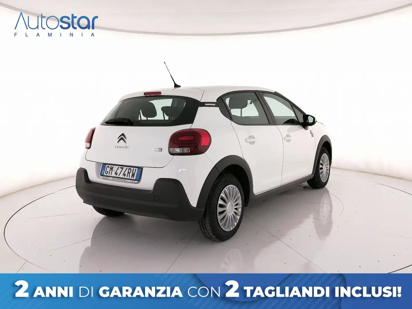 Citroen C3 1.2 puretech You! s&s 83cv Weiß - 2