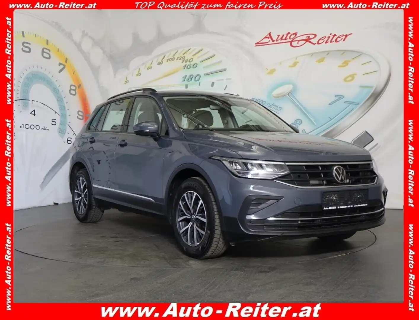 Volkswagen Tiguan 2,0 TDI Life *ACC, LED, NAVI, RFK* Grau - 1