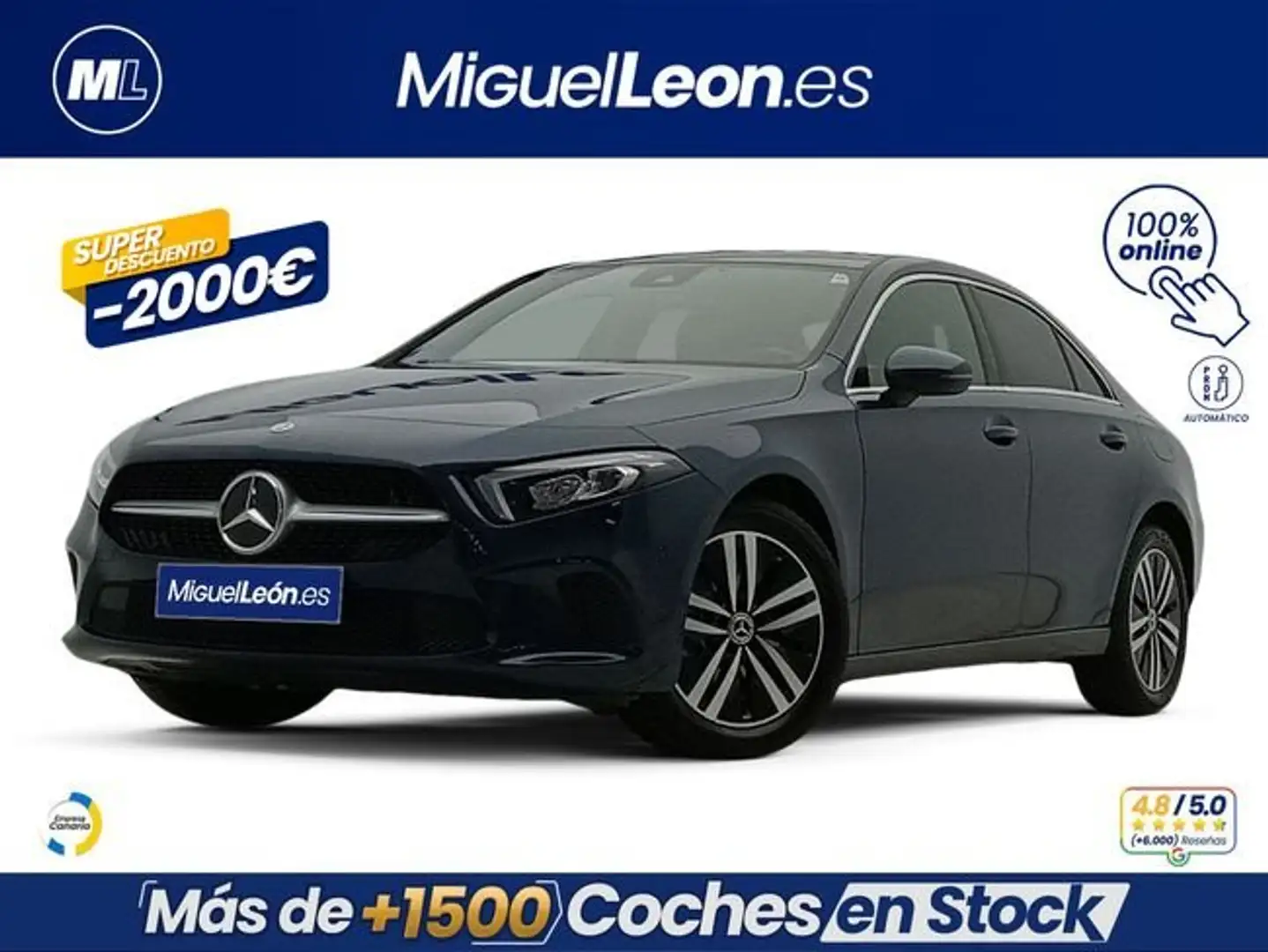 Mercedes-Benz A 250 e Sedán Azul - 1