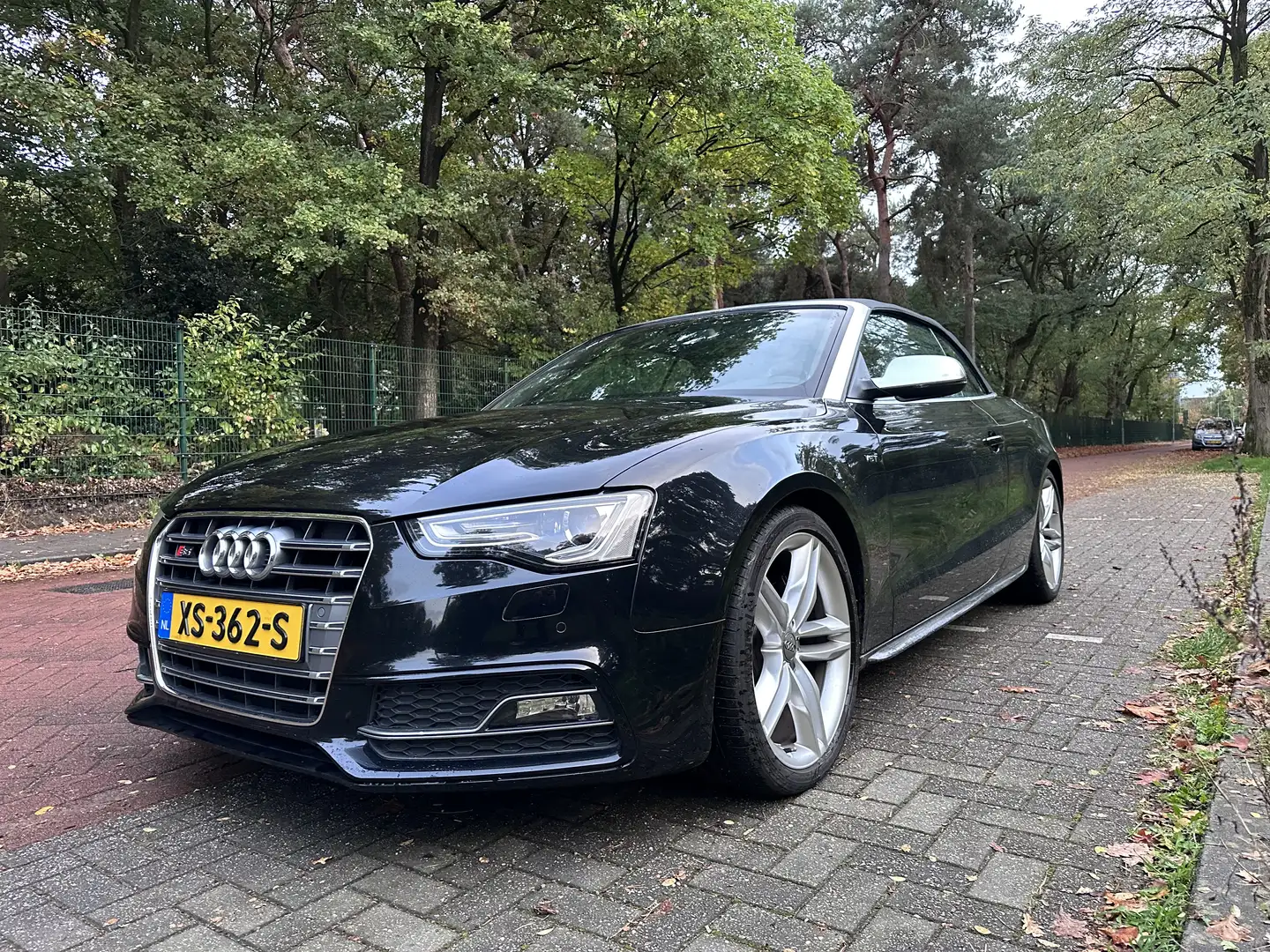 Audi S5 Cabrio S tronic Zwart - 1
