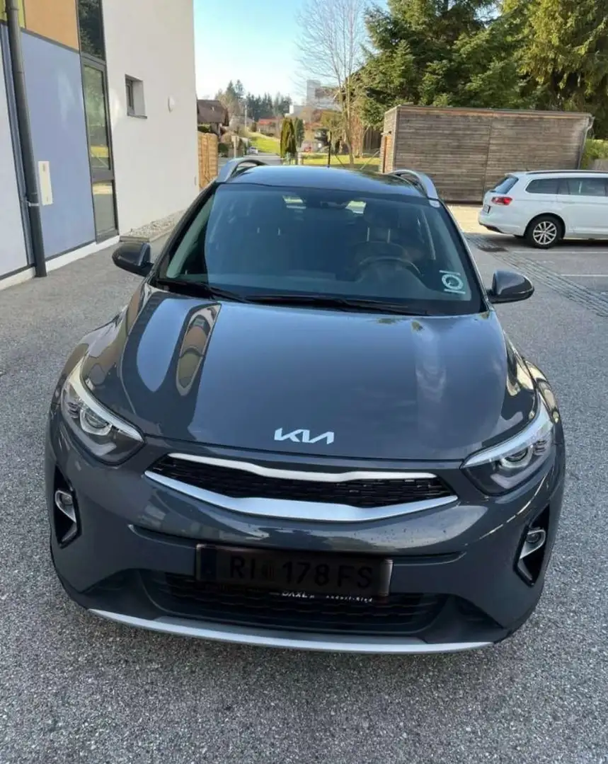 Kia Stonic TGDI 1,0 Austria Edition Grau - 1