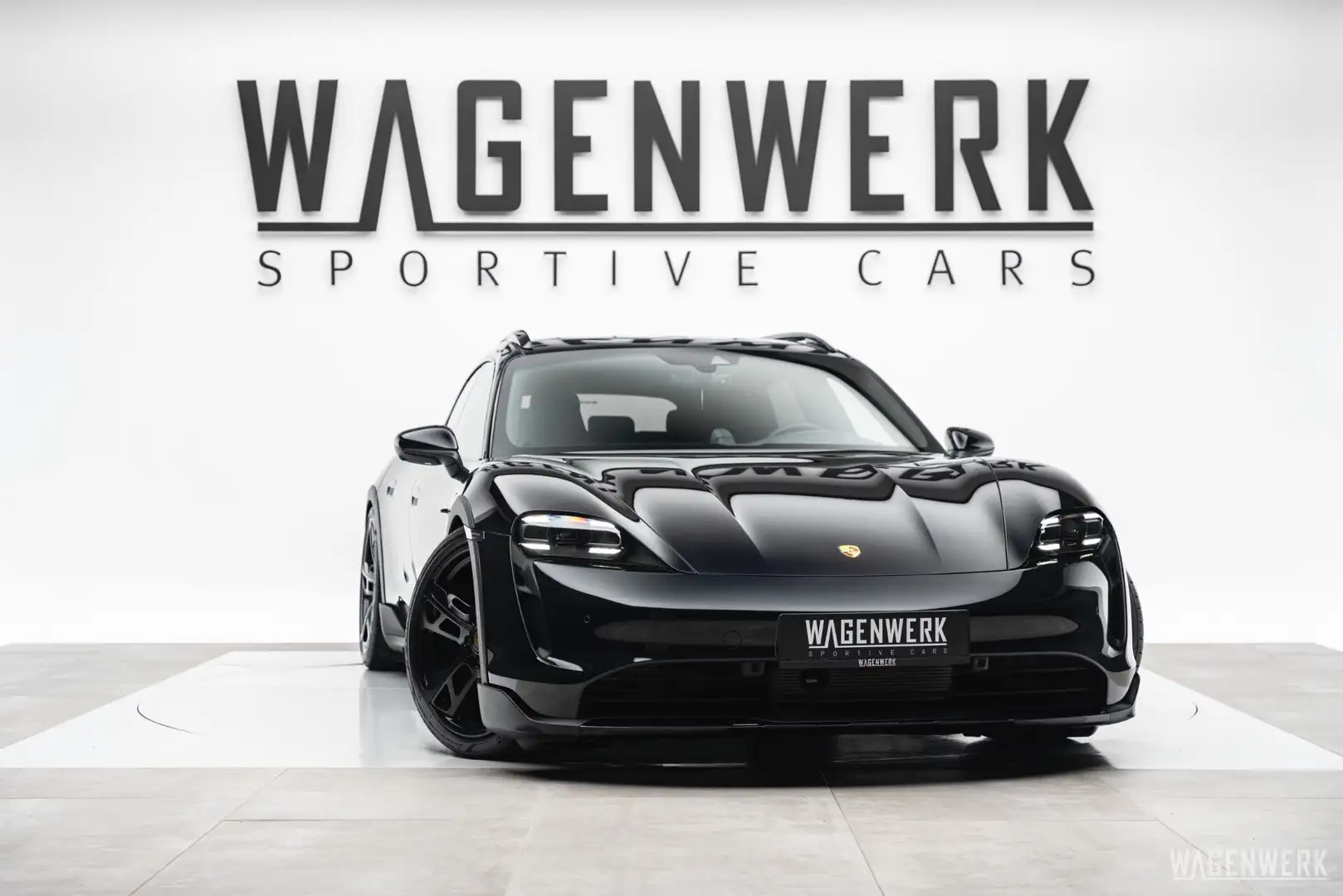Porsche Taycan 4S Cross Turismo 1.HAND INNODRIVE GLASDACH 21ZOLL Schwarz - 1