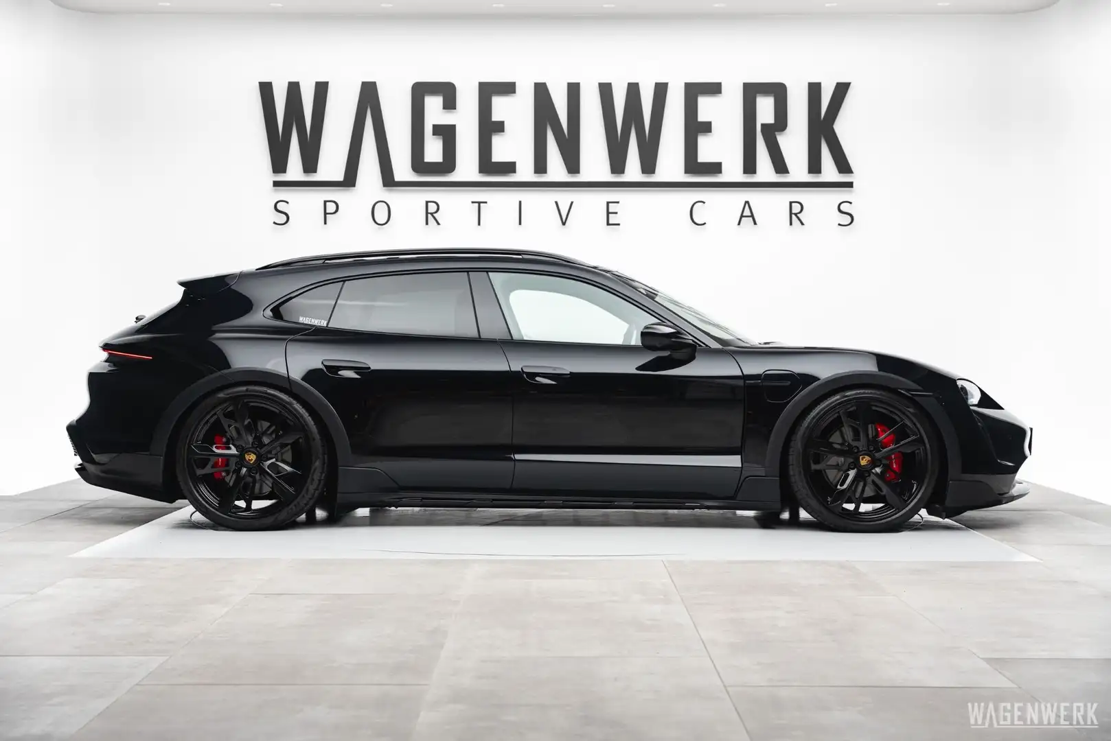 Porsche Taycan 4S Cross Turismo 1.HAND INNODRIVE GLASDACH 21ZOLL Schwarz - 2