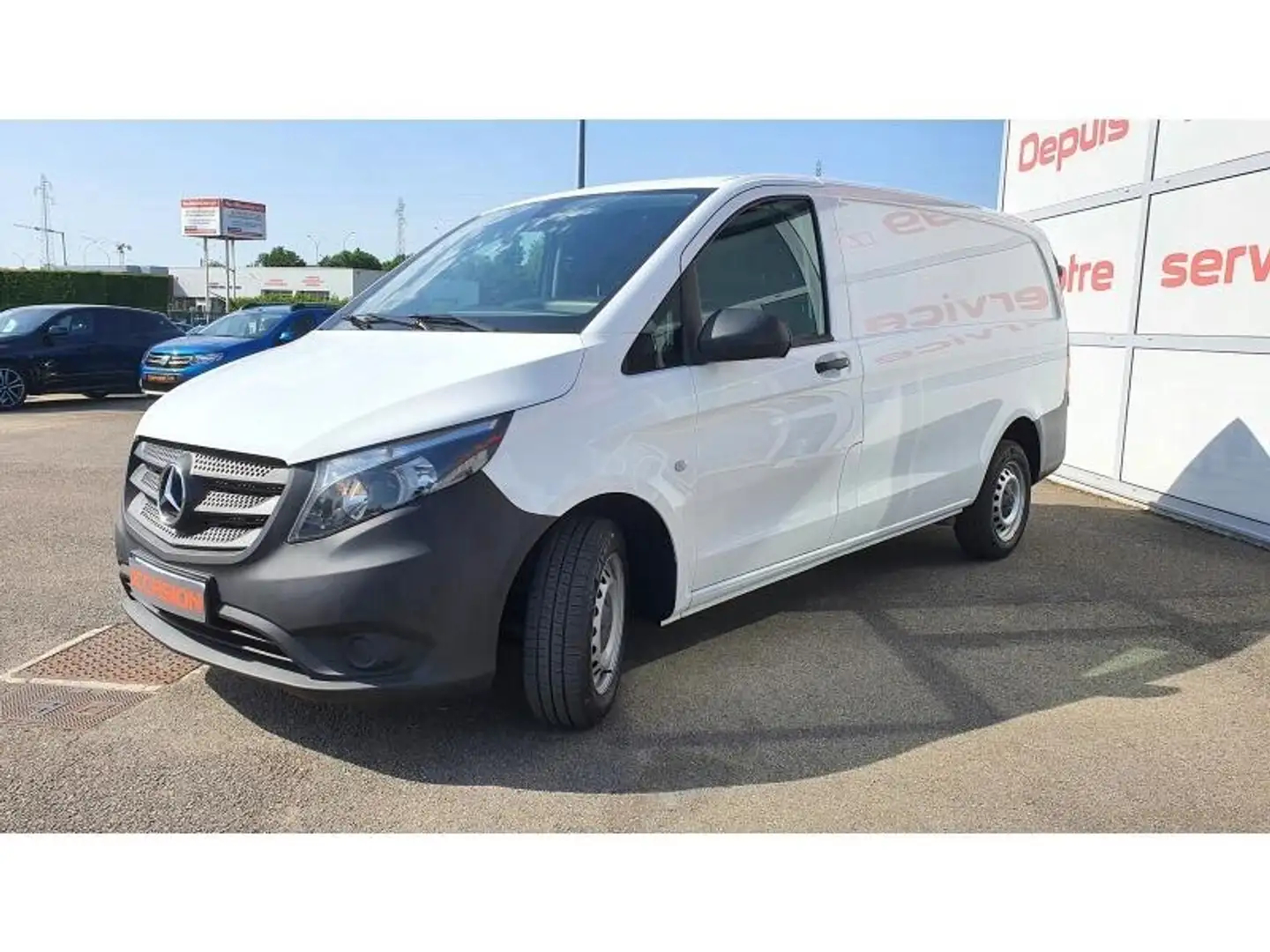 Mercedes-Benz Vito Long Select 110 CDI 2.8t 102cv TVA RECUPERABLE Blanc - 1