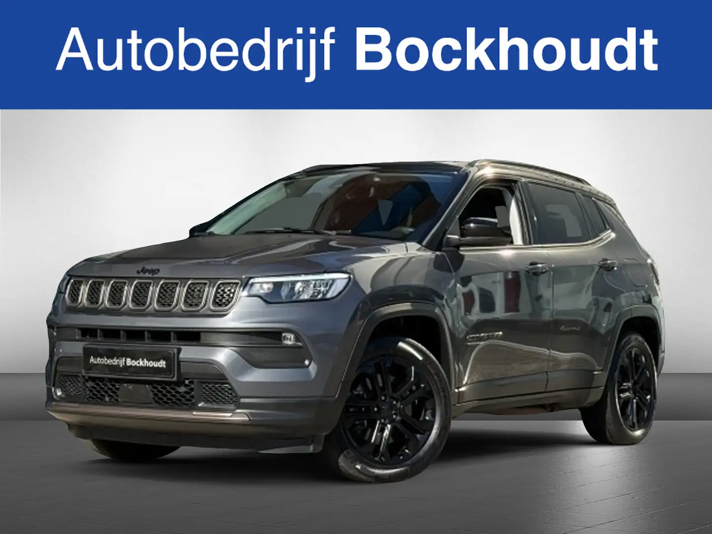 Jeep Compass 4xe 240 Hyb. Limited | Navi | Camera | Stoelverwar Grijs - 1