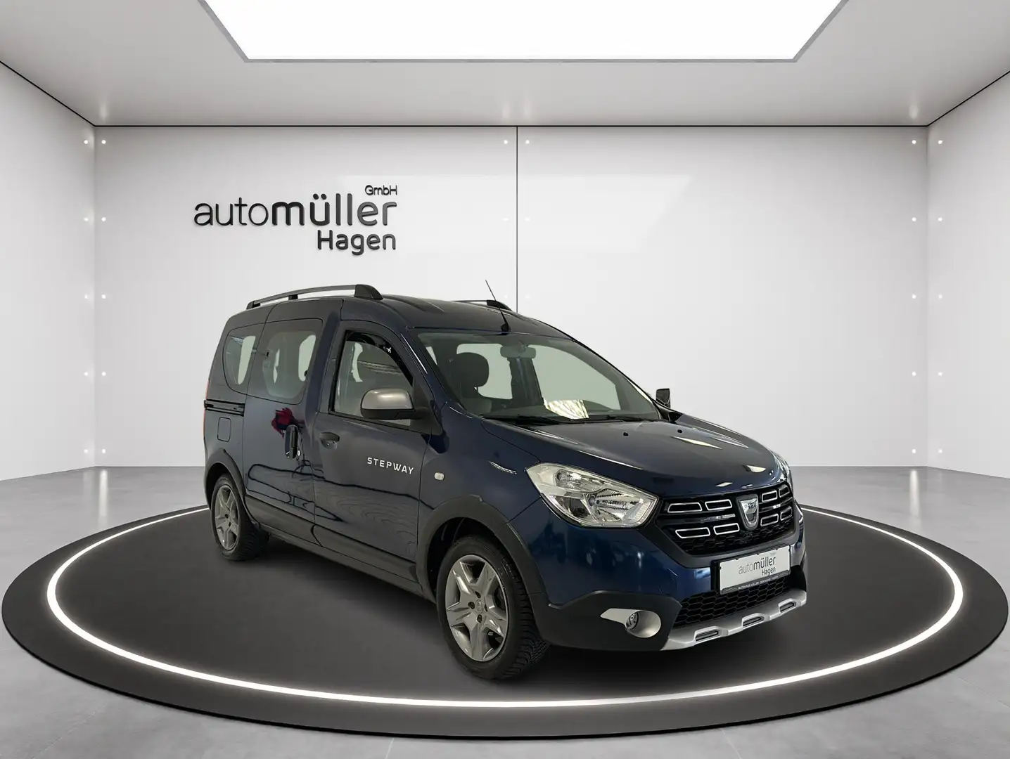 Dacia Dokker 1.3 TCe Stepway Plus KAM|NAVI|SHZ|KLIM Blau - 1