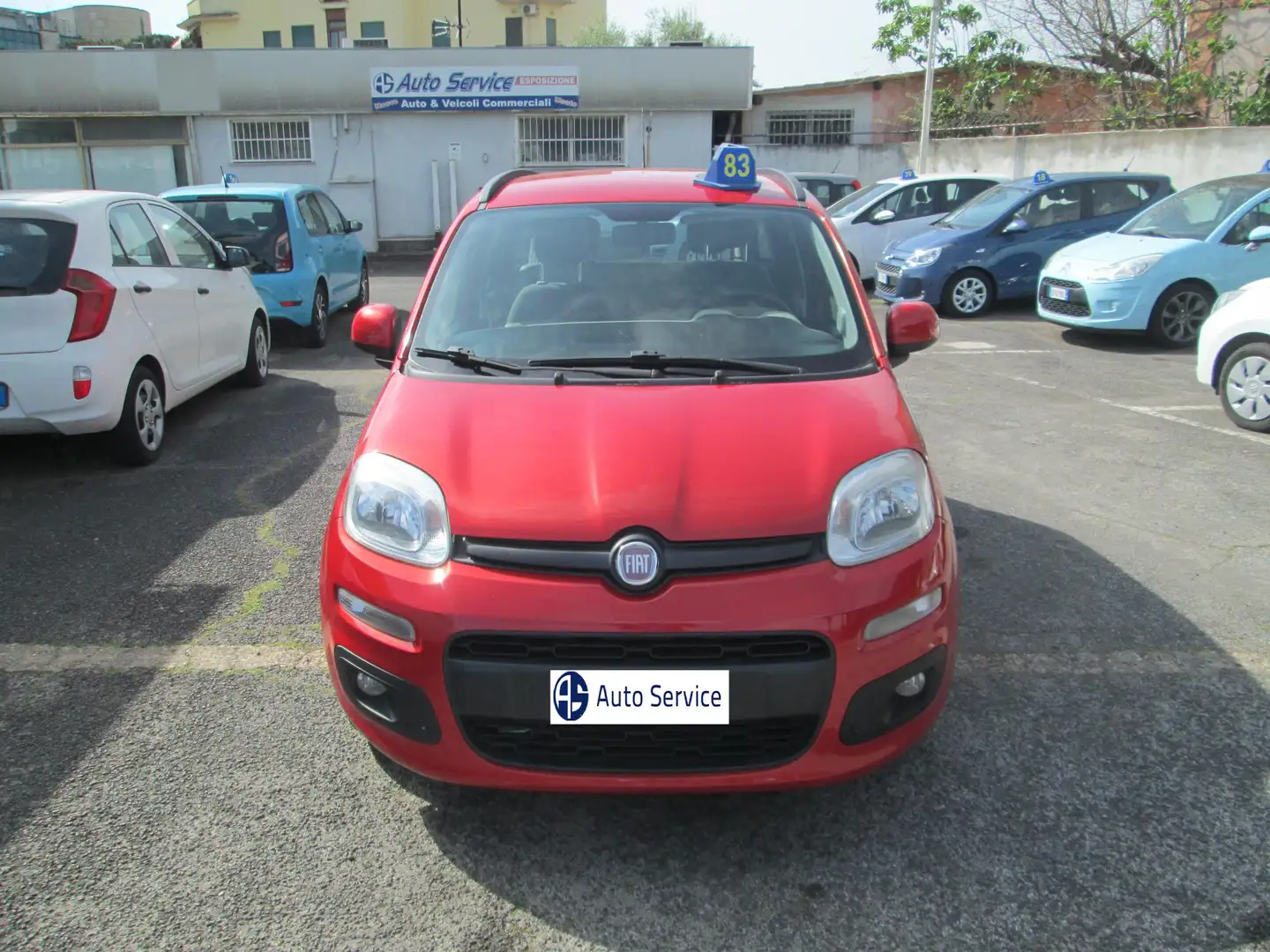 Fiat Panda 1.2 Lounge 69cv Rouge - 1