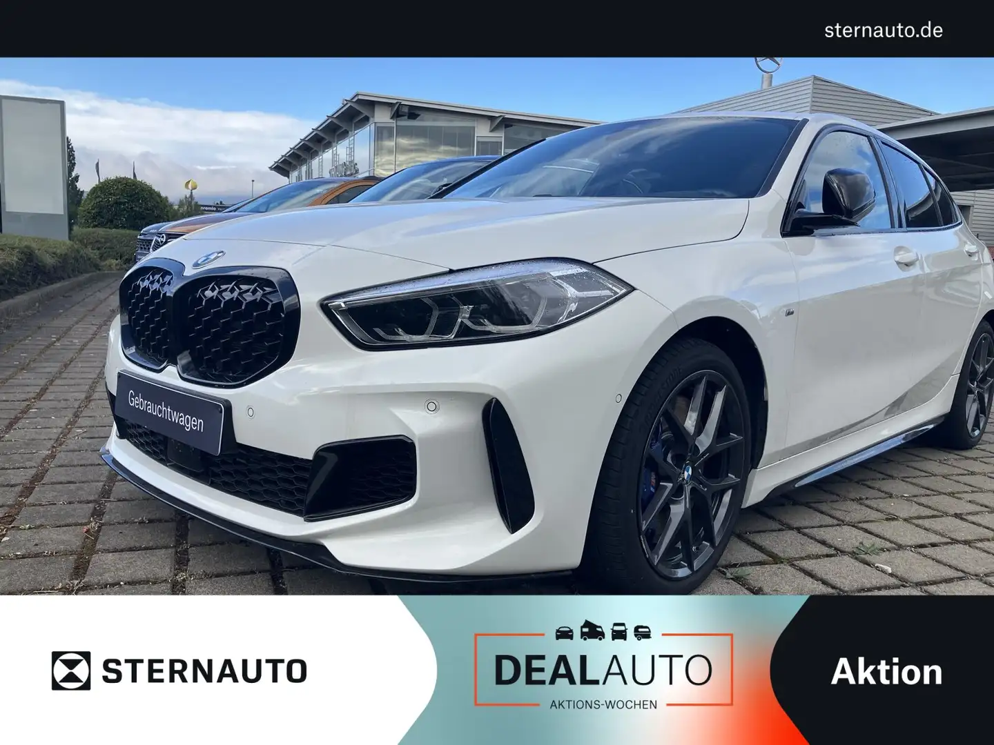 BMW M1 1er - M135i xDrive (EURO 6d)(OPF) PanoDach RüKam LED Aeropak Blanc - 1
