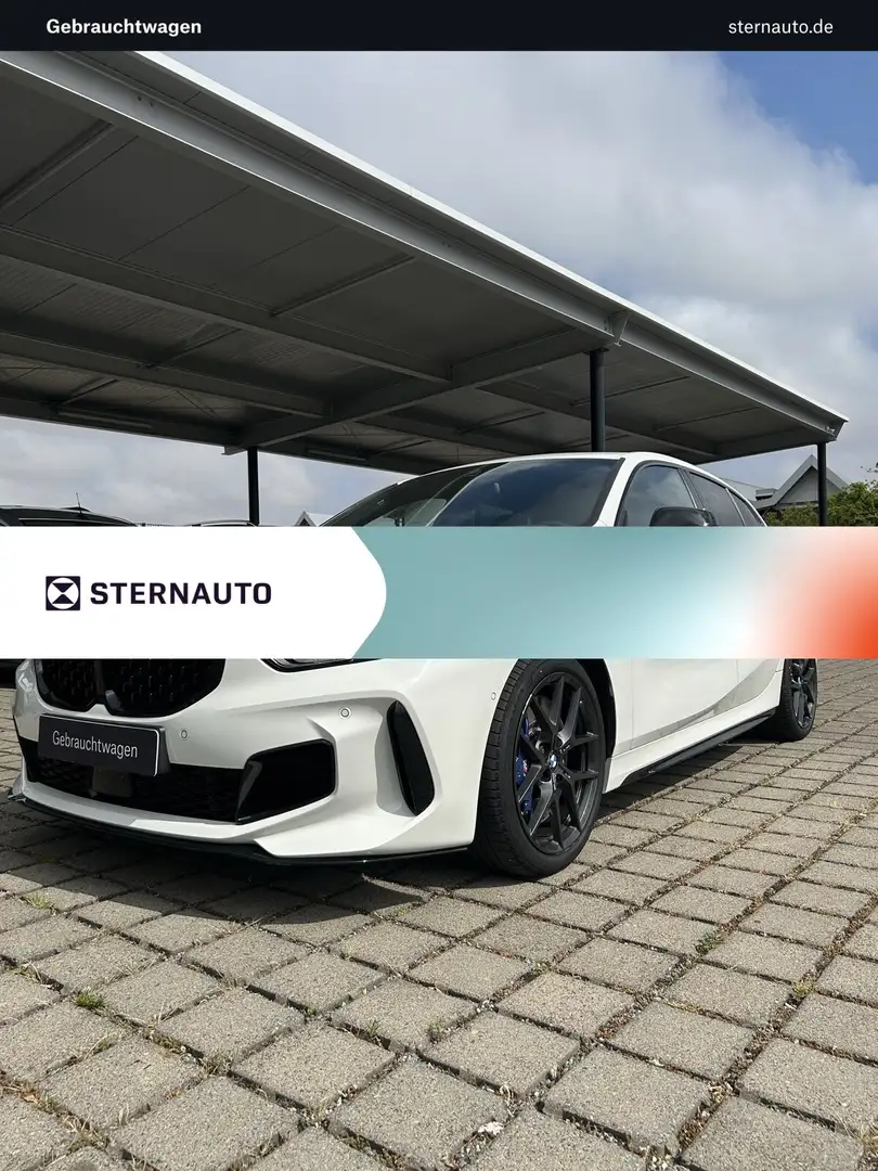BMW M1 1er - M135i xDrive (EURO 6d)(OPF) PanoDach RüKam L Blanc - 1