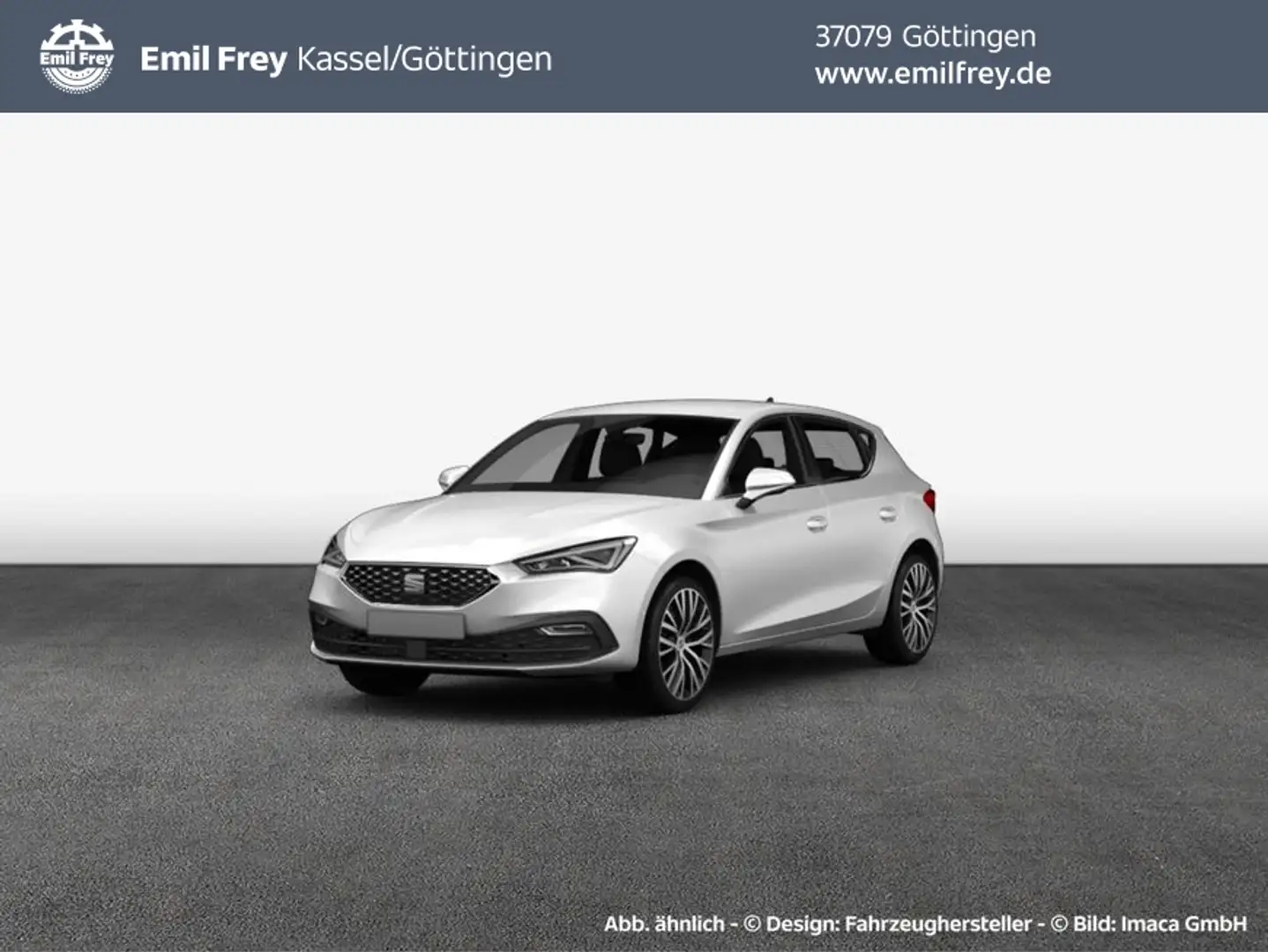 SEAT Leon 2.0 TDI DSG FR/Navi/Fahrassi M Weiß - 1