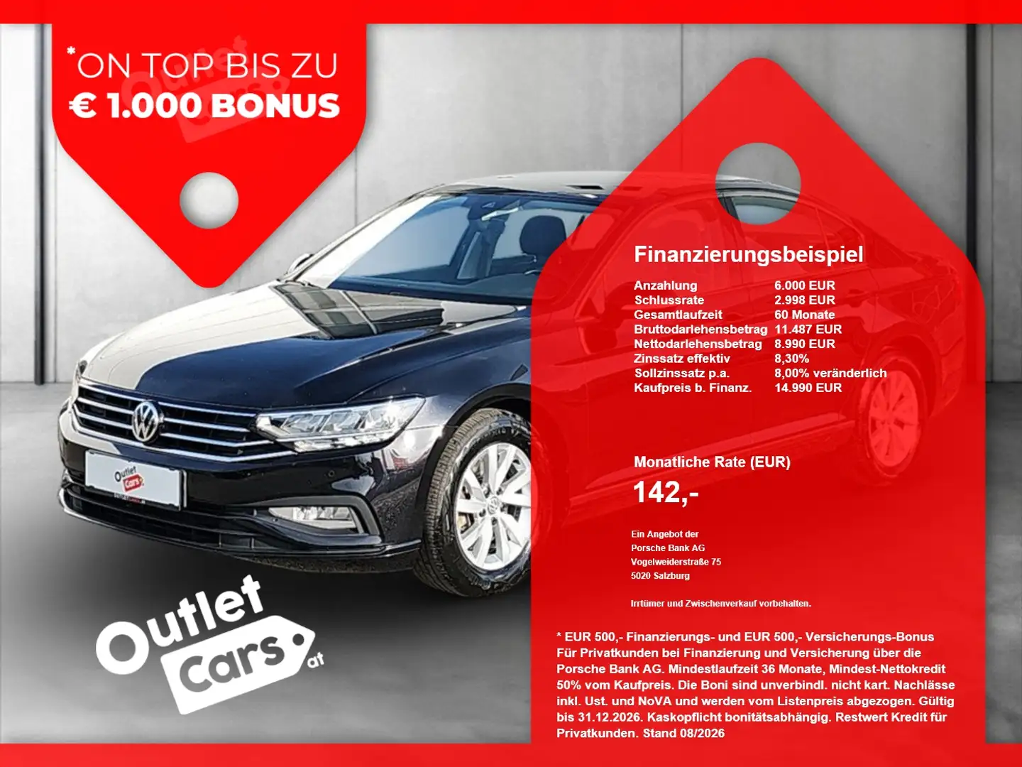 Volkswagen Passat 1.6 TDI DSG BMT ASSIST+CARPLAY+NAVI+RADAR Schwarz - 1