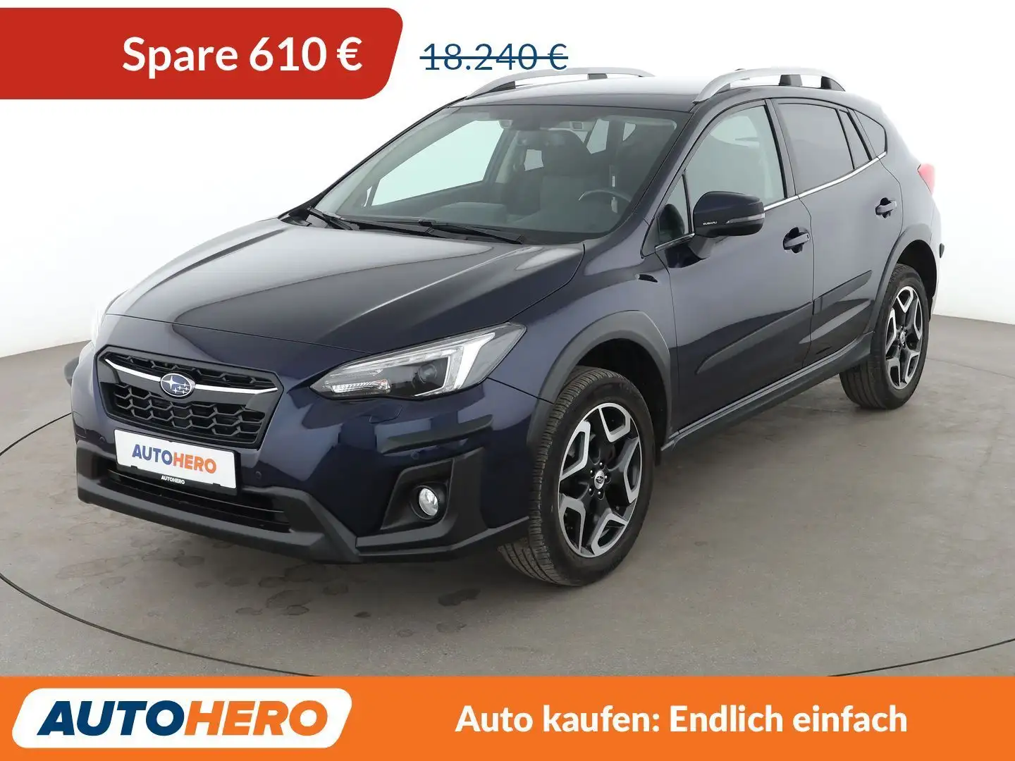 Subaru XV 2.0 Exclusive Aut.*NAVI*LED*ACC*CAM*PDC*SHZ* Bleu - 1