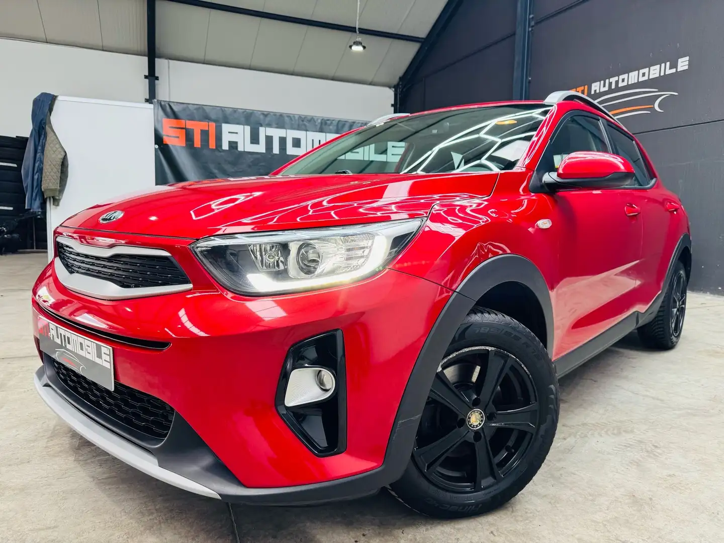 Kia Stonic 1.0 T Navi Edition ** GARANTIE 12 MOIS ** Rosso - 1