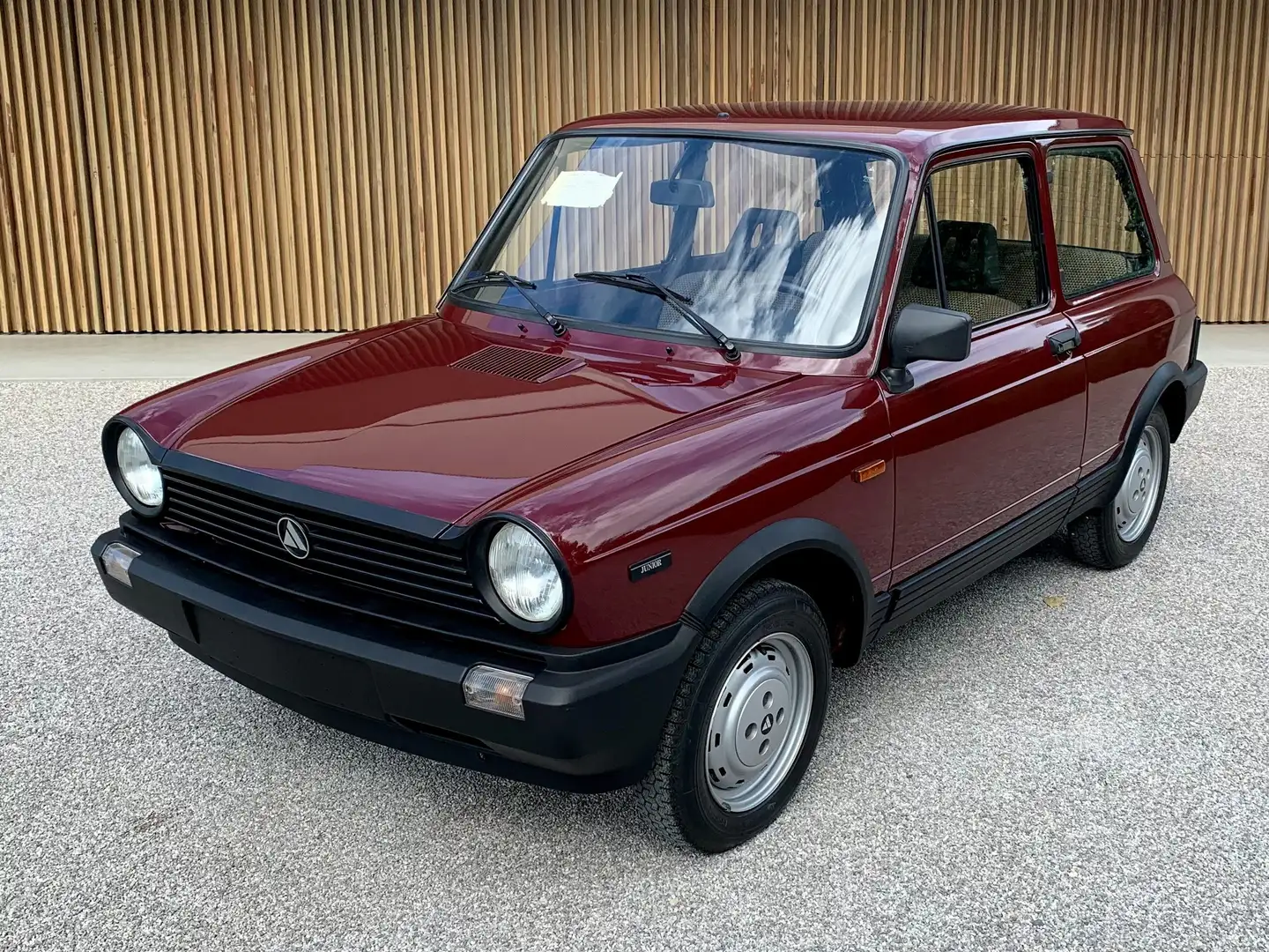 Autobianchi A 112 JUNIOR - NEW CAR - ONLY 300KM - TOP CONDITION ! Rot - 1