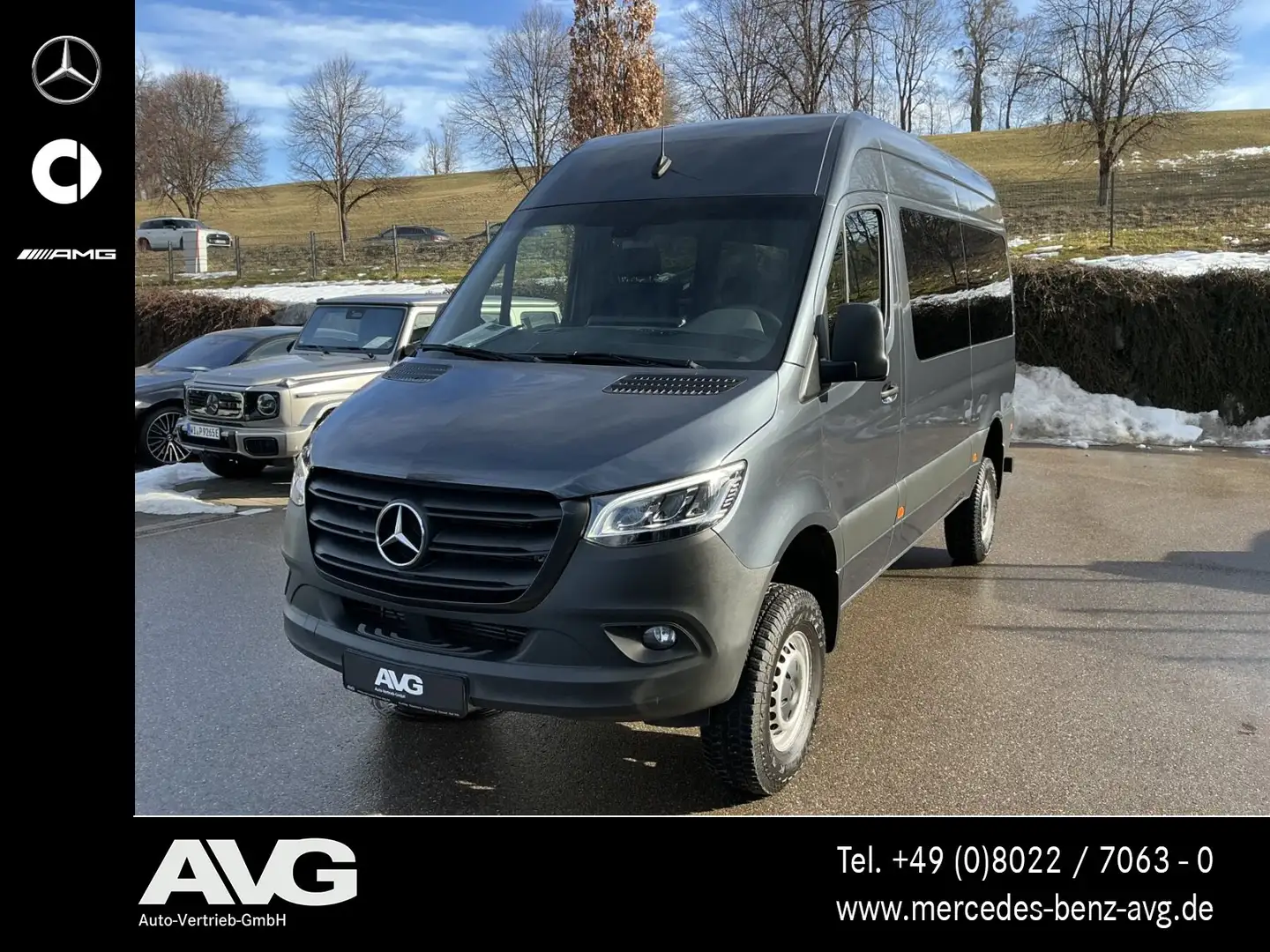 Mercedes-Benz Sprinter Sprinter 319 CDI V6 Tourer IGLHAUT 4x4 8-Sitzer Grau - 1