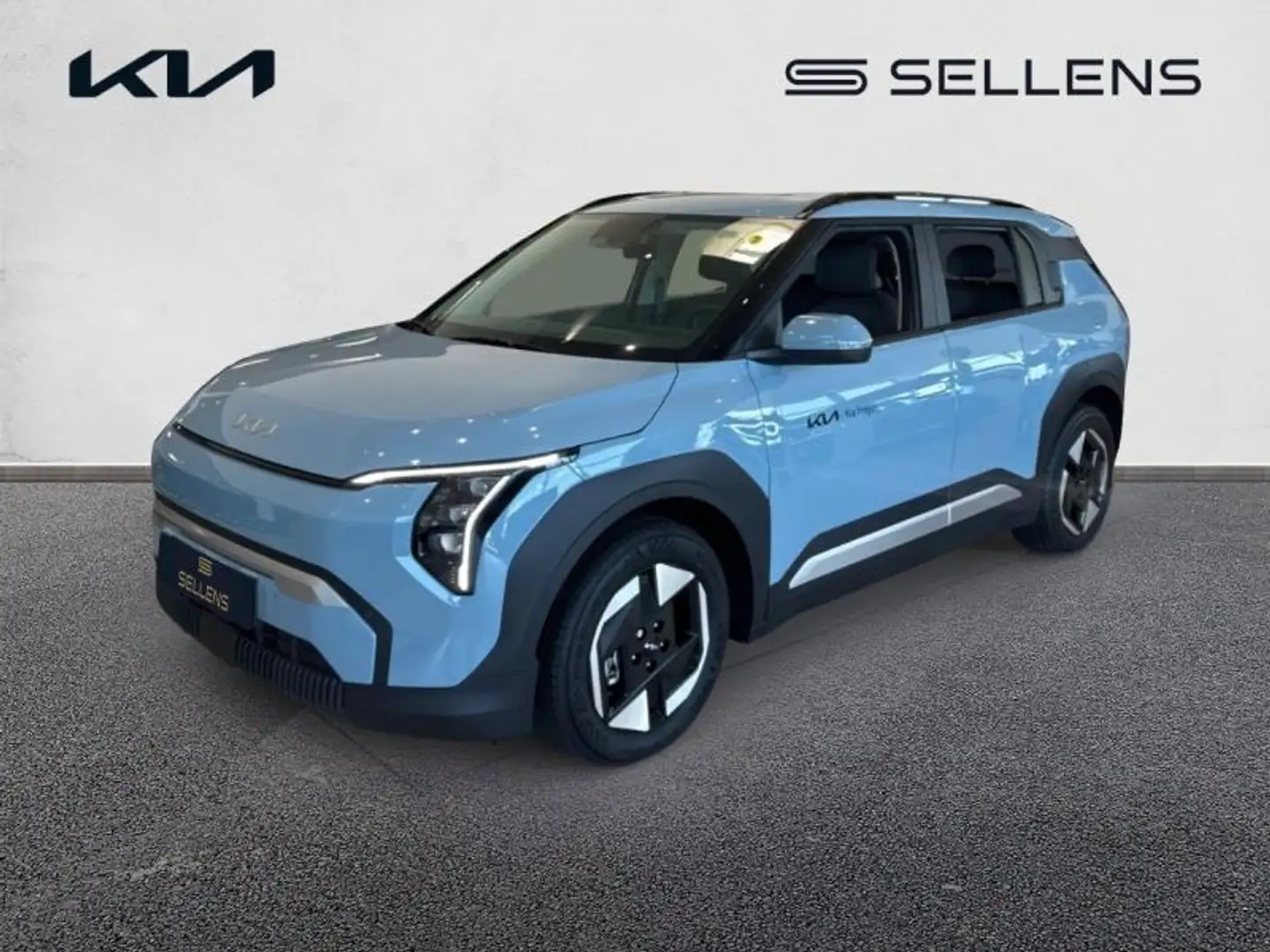 Kia EV3 204ch 81,4kWh Bleu - 1