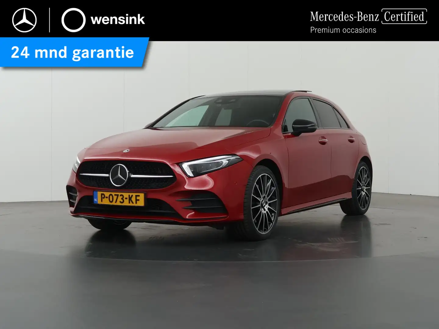 Mercedes-Benz A 250 e Business Solution AMG Limited | Night | Panorama Rouge - 1