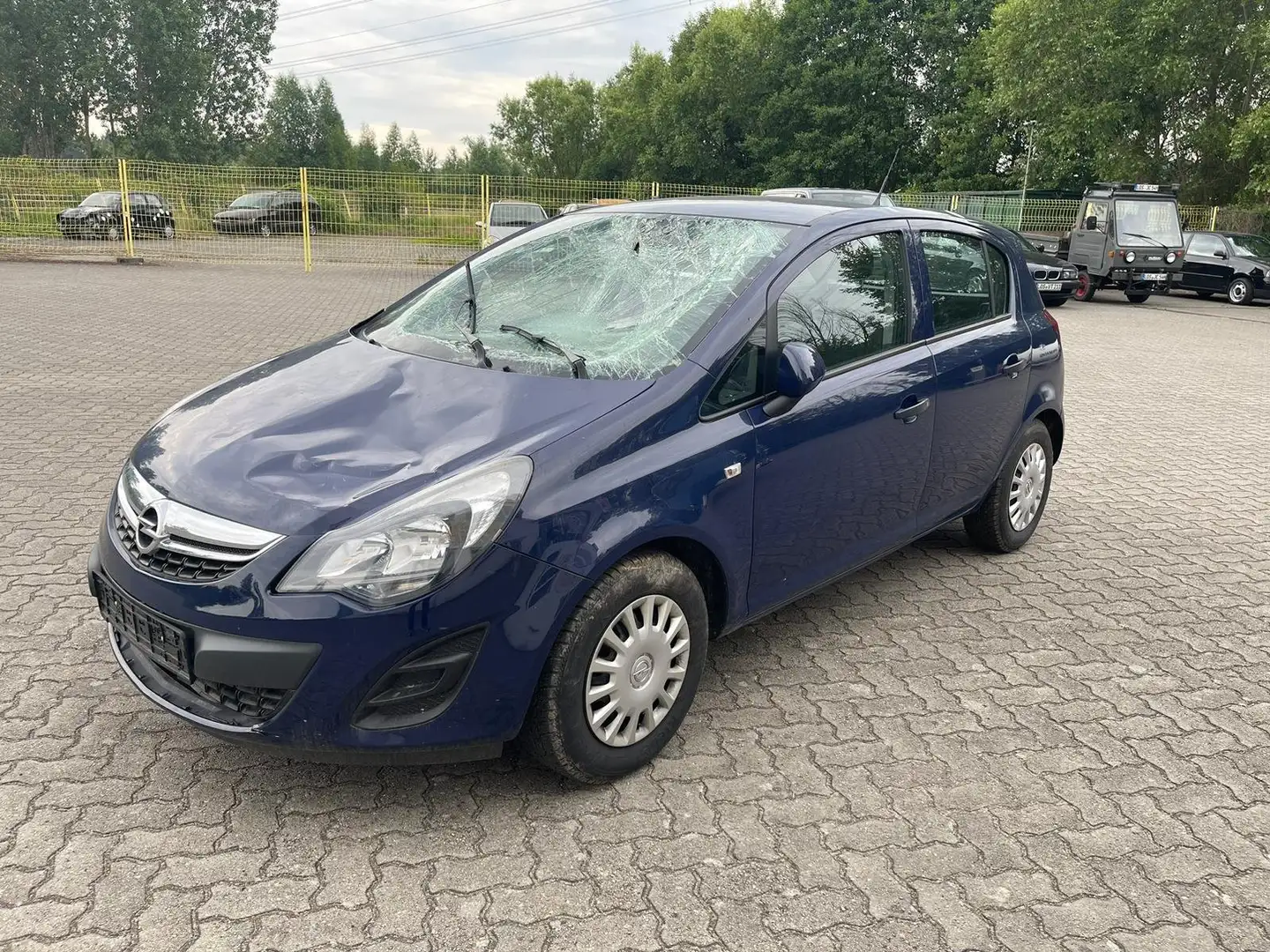 Opel Corsa Selection°Klima°Euro5°Motor läuft Blau - 1