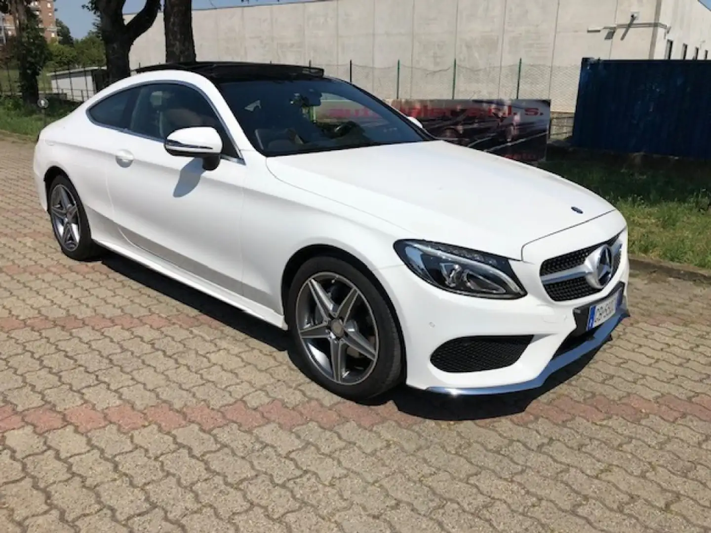 Mercedes-Benz C 180 Coupé Premium Sport AMG Bianco - 1