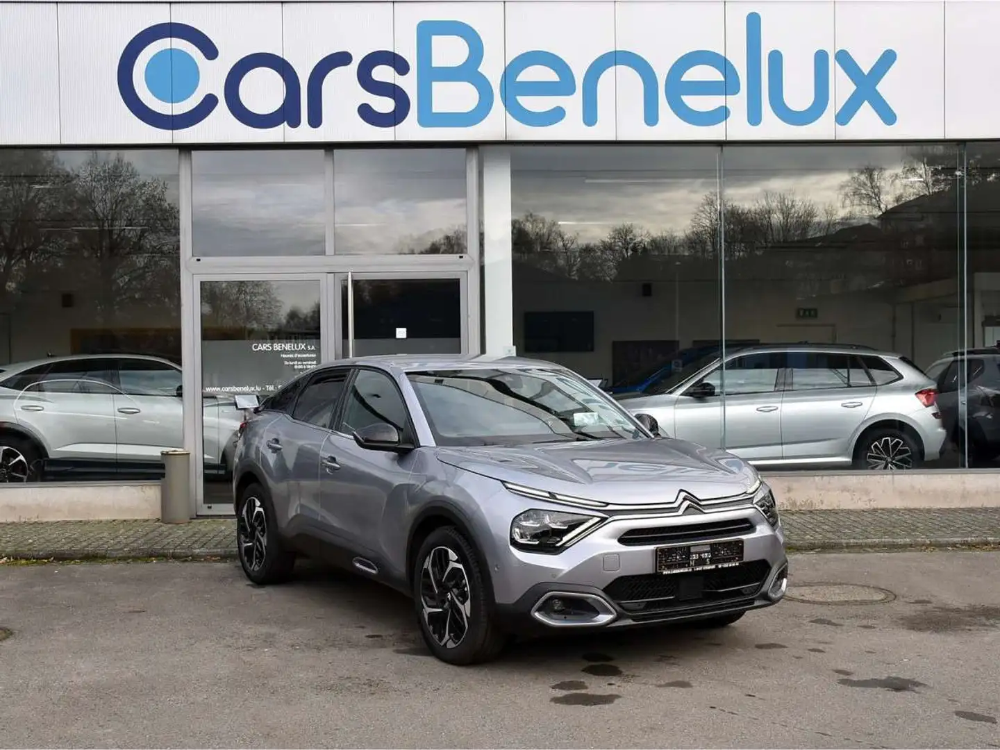 Citroen C4 1.2 PureTech 130 EAT8 MAX CUIR HUD SIDE CAM 1MAIN Gris - 1