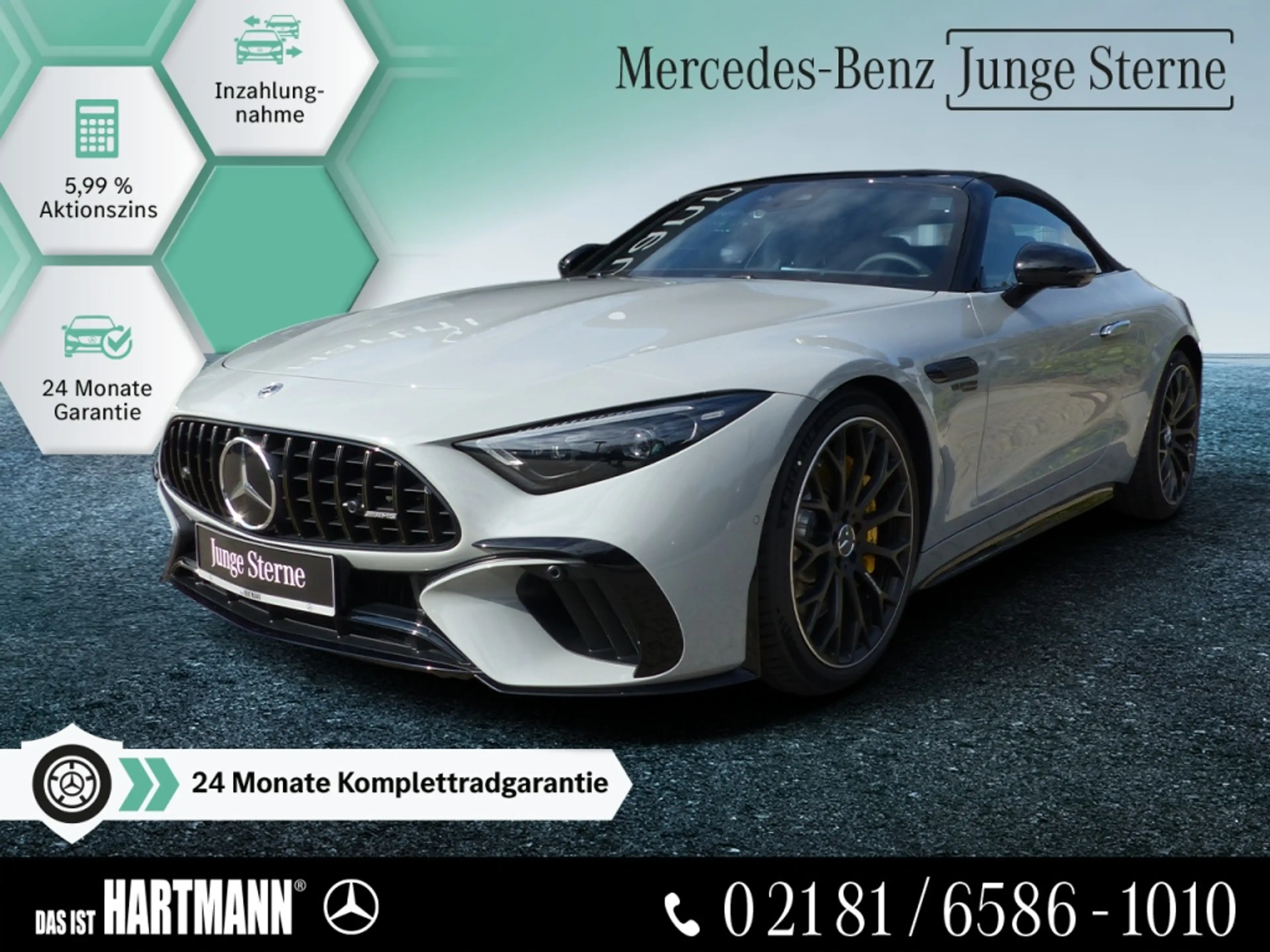 Mercedes-Benz SL 63 AMG SL 63 4M+ AMG 2+HUD+LENKRADHZ+360°K.+CARBON+AERO