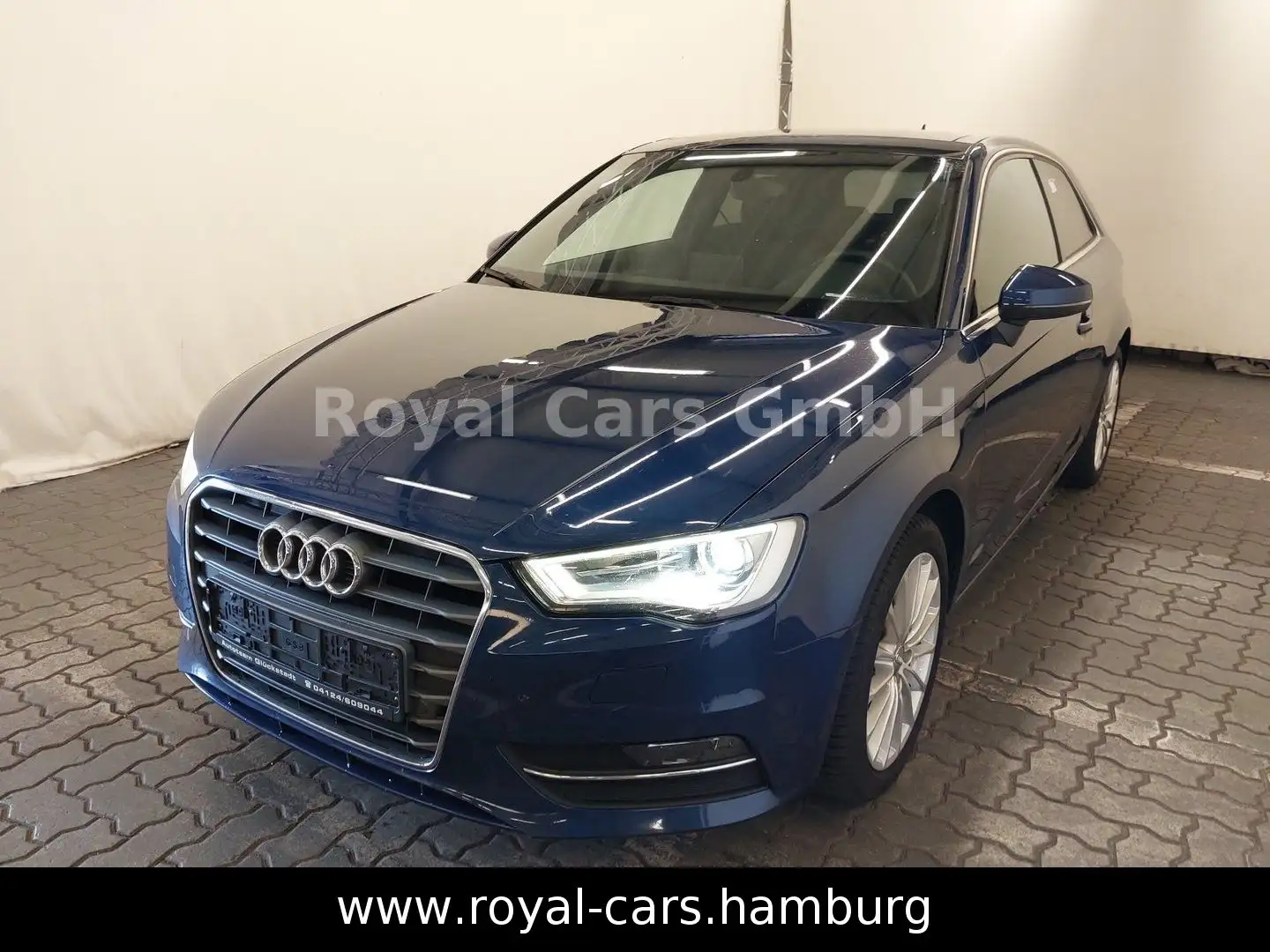 Audi A3 ambition KLIMA*PANO*SHZ*PDC*XENON*LED*B&O*TOP Blau - 1