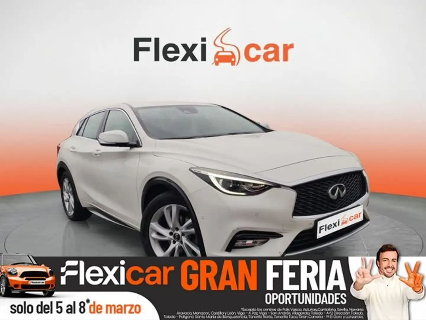 Infiniti Q30 1.6T 90kW (122CV) Weiß - 1