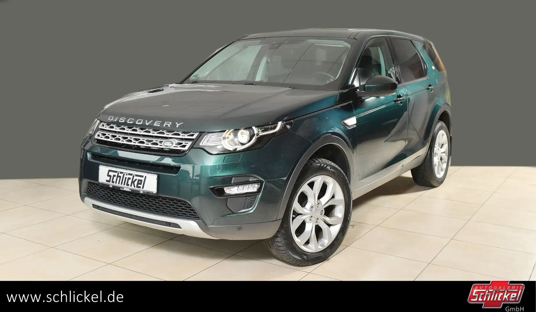 Land Rover Discovery Sport TD4 HSE Navi Leder Klimaautomatik Xenon Grün - 1
