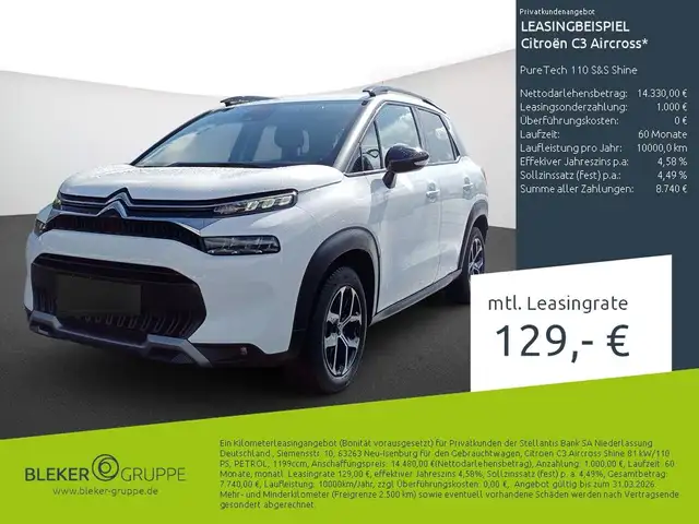 Citroen C3 Aircross PureTech 110 S&S Shine