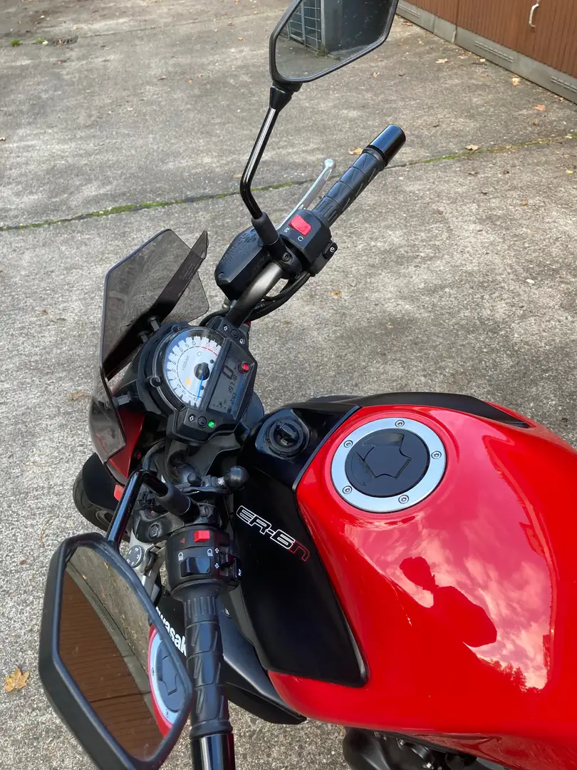 Kawasaki ER - 6 N Kawasaki ER650E ER-6n ABS, Red - 2