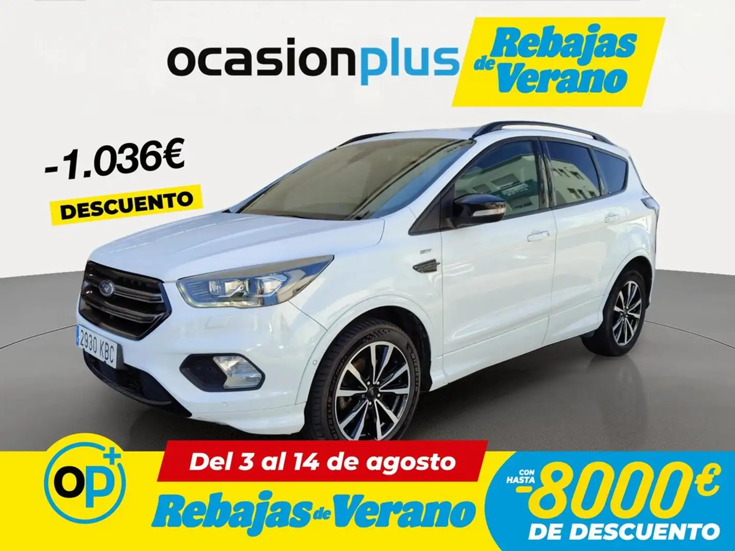 Ford Kuga 2.0TDCi Auto S&S ST-Line 4x2 150 Blanco - 1