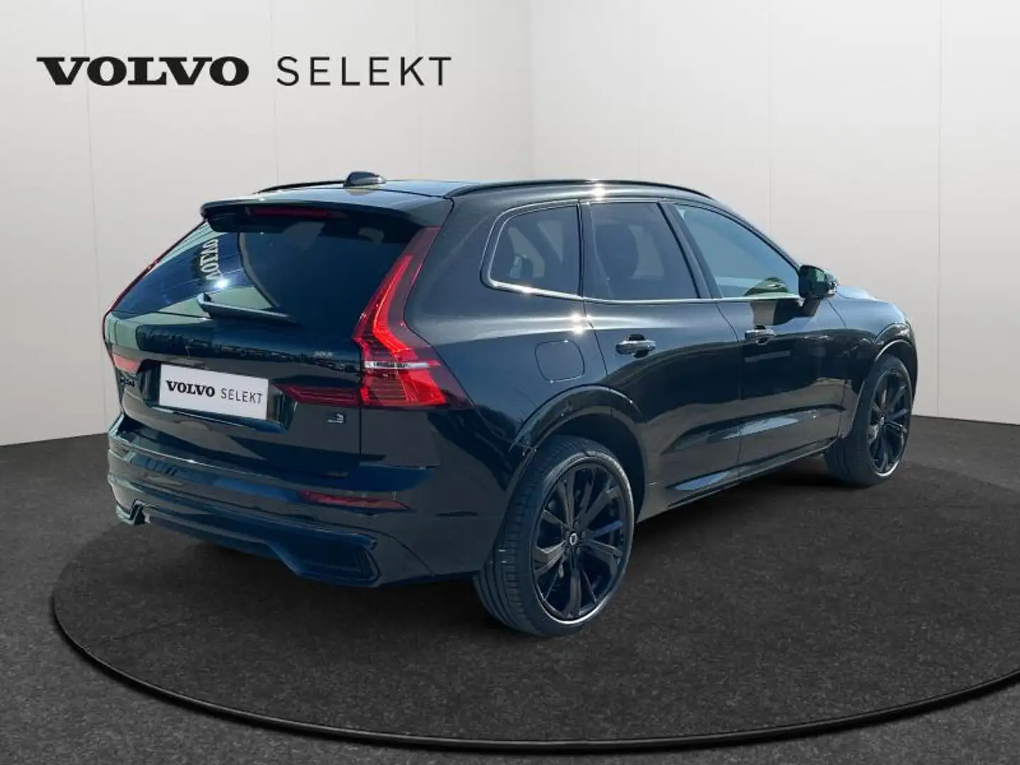 Volvo XC60 T6 Black Edition / Hybride Noir - 2