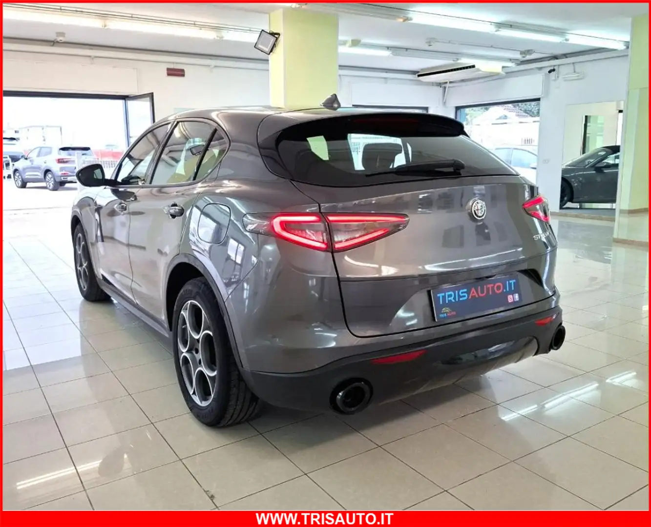 Alfa Romeo Stelvio 2.2 Td AT8 Sprint (FULL LED+PELLE+NAVI) Grigio - 2
