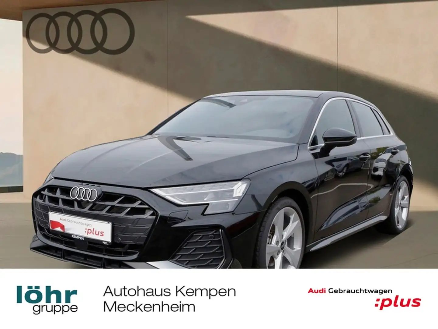 Audi A3 Sportback 35 TFSI S line Pano VC ACC RFK+PDC Ma... Schwarz - 1