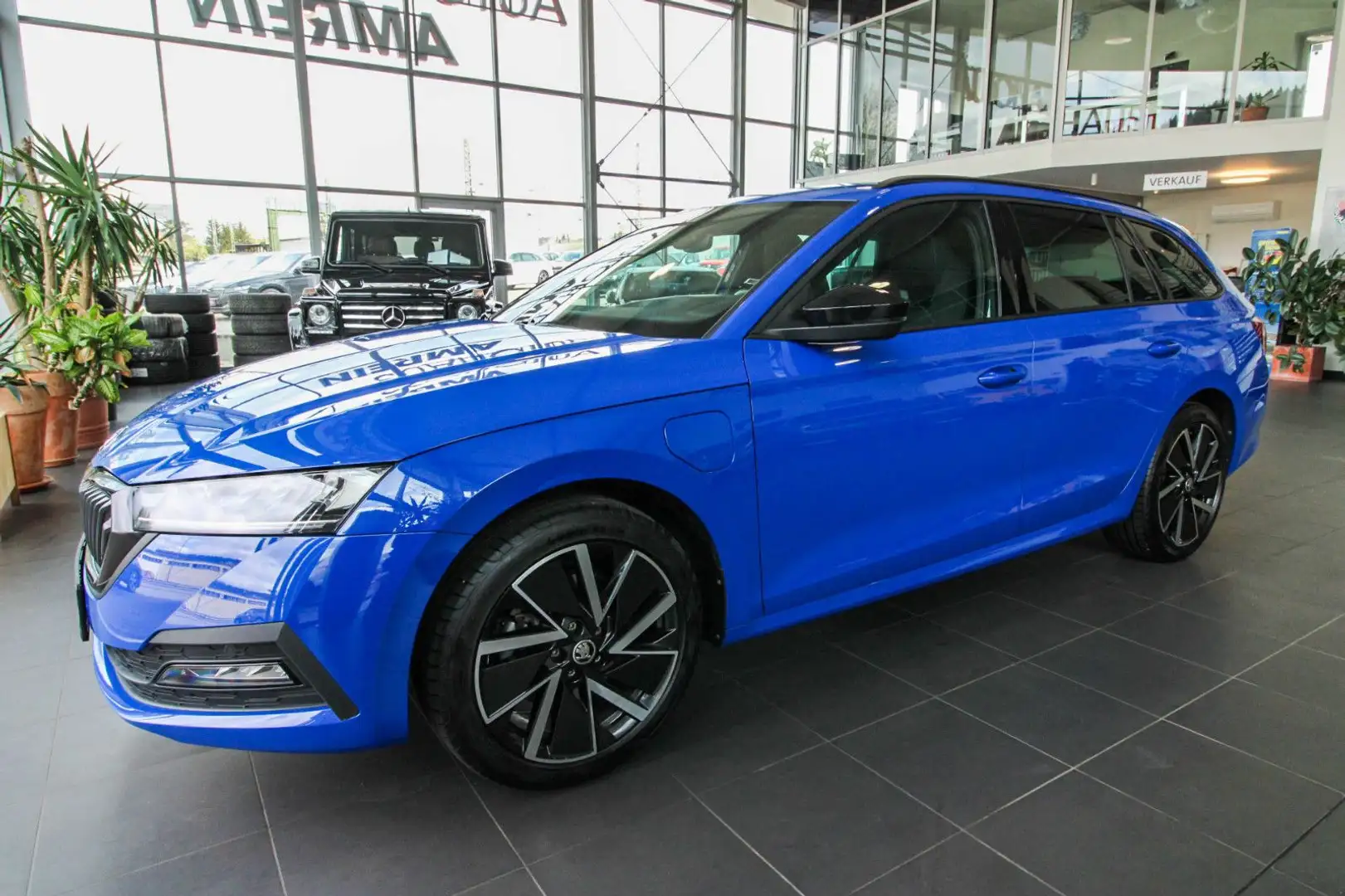 Skoda Octavia Combi Style iV/Kamera/Head-Up/Columbus Blau - 1