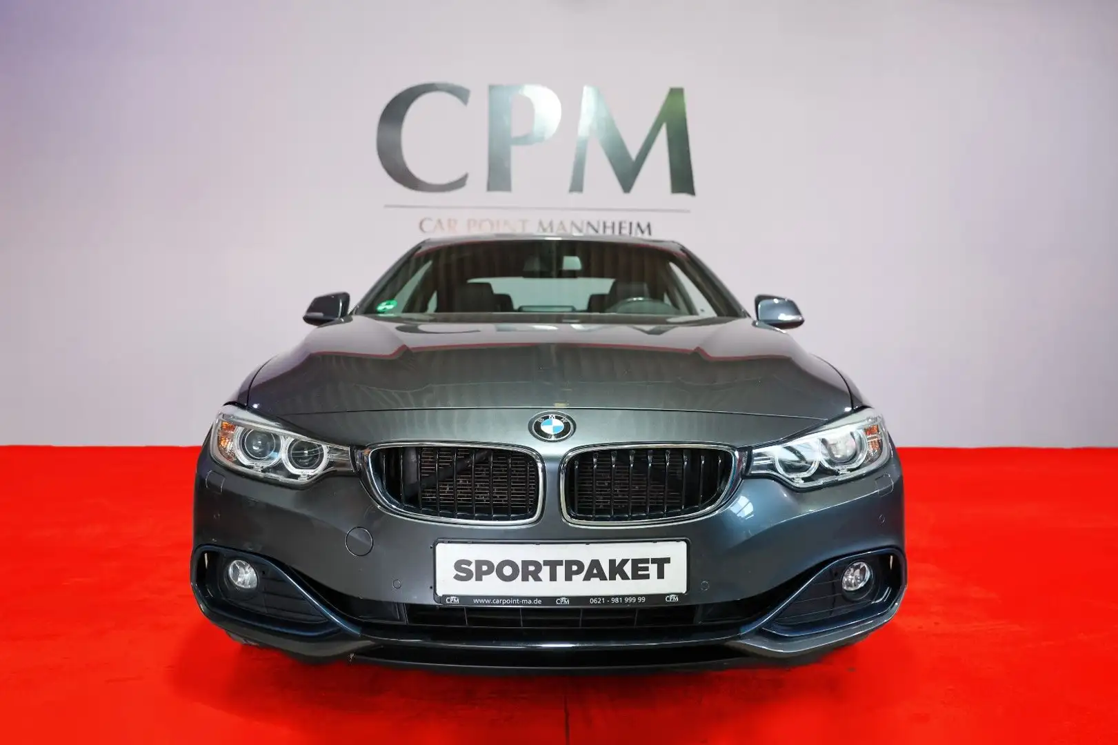 BMW 428 i COUPE *SPORT PAKET* LEDER NAVI SHZ 1.HD TOP Grey - 2