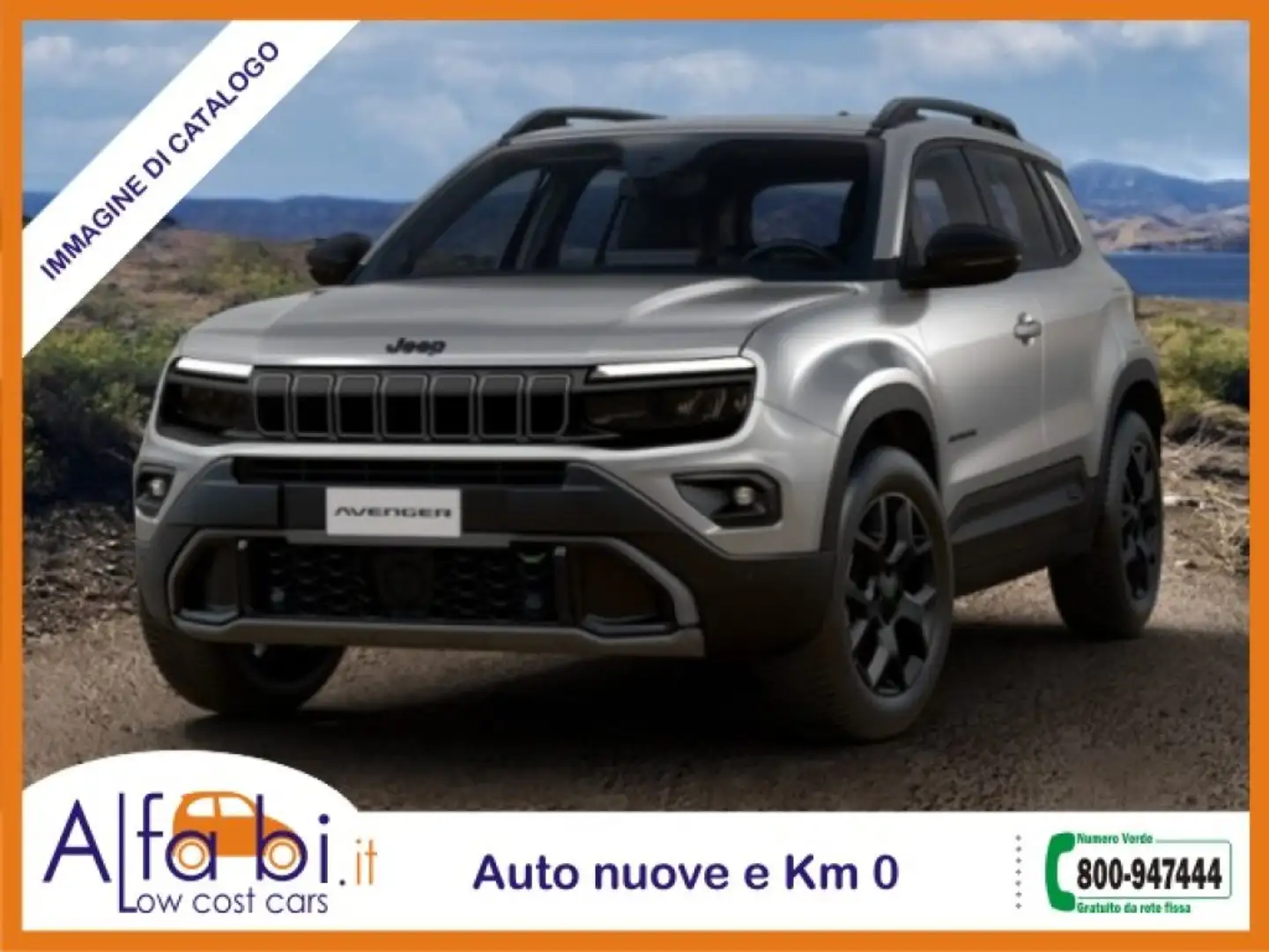 Jeep Avenger MY25 1.2 145CV MHEV 4xe Upland Grigio - 1