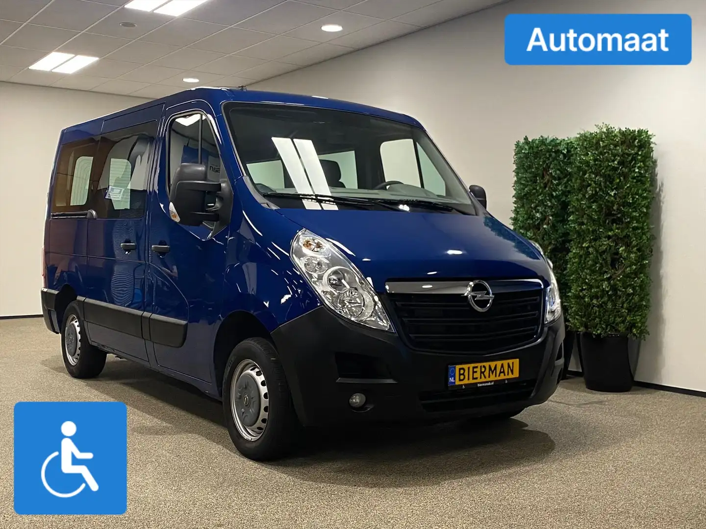 Opel Movano L1H1 Rolstoelbus Automaat Blauw - 1
