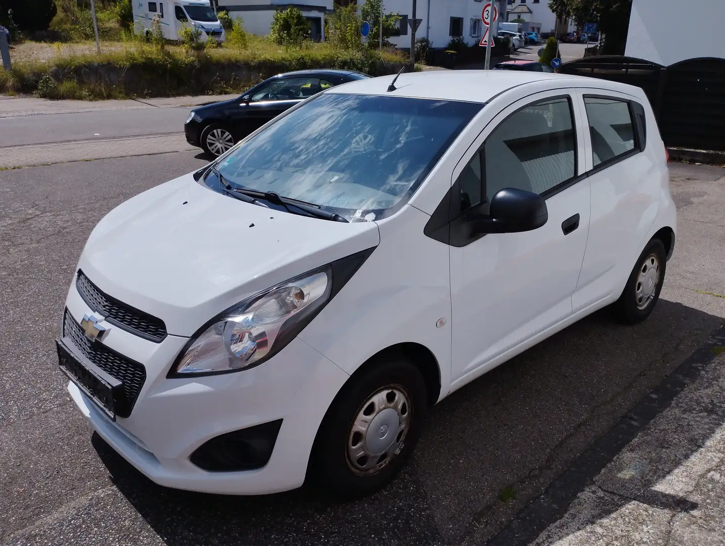 Chevrolet Spark 2.HAND/GARAGE - TOPZUSTAND - BASIS Weiß - 2