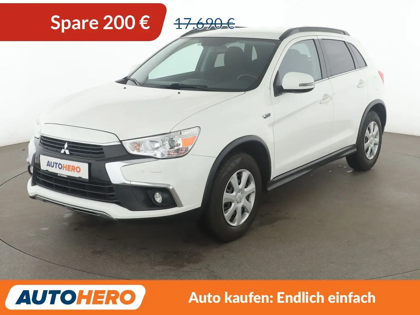 Mitsubishi ASX 2.2 DI-D 4WD Aut.*XENON*TEMPO*SHZ*KLIMA* Blanc - 1