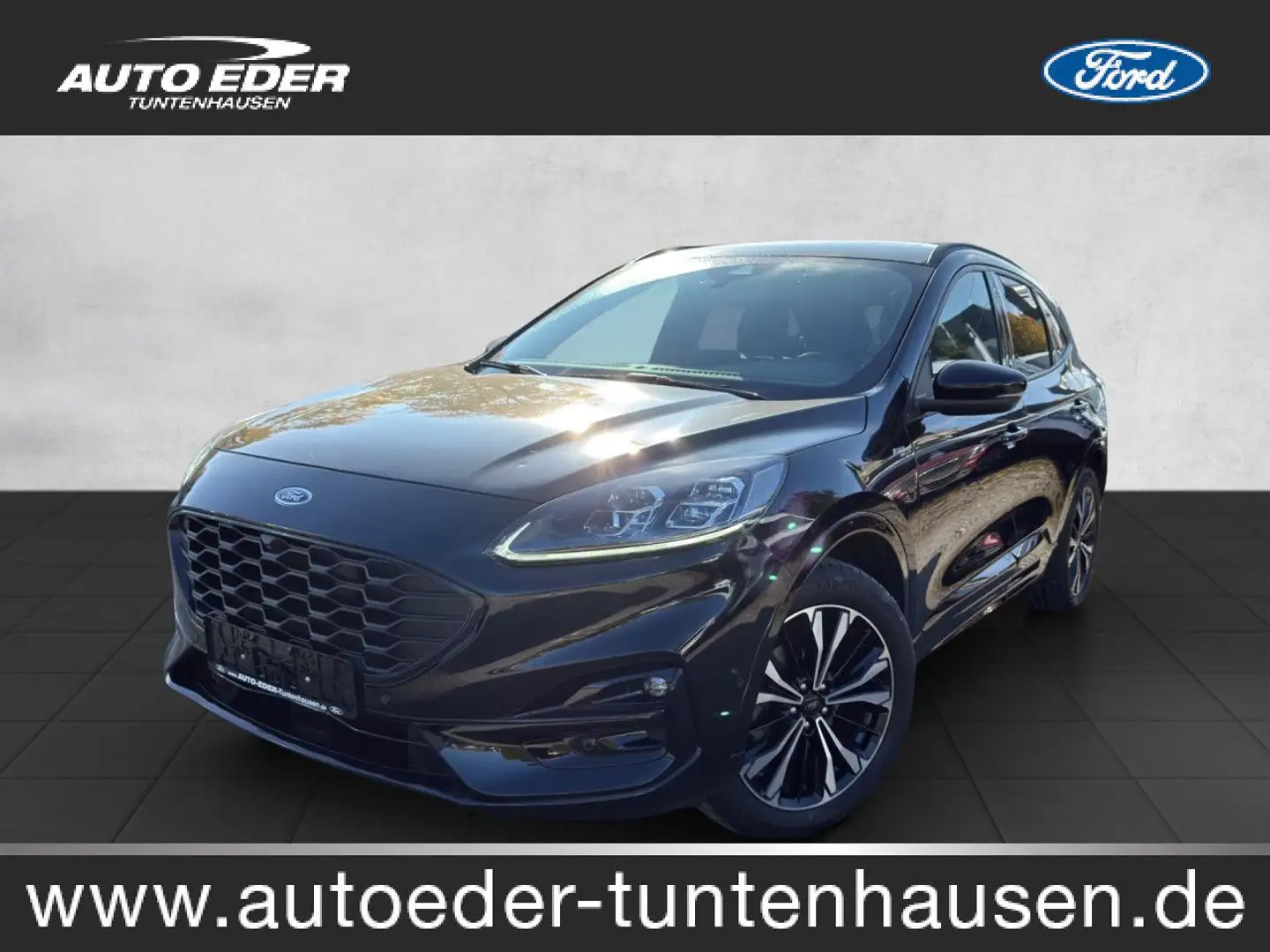 Ford Kuga ST-Line X Automatik Sportpaket Bluetooth Navi Noir - 1