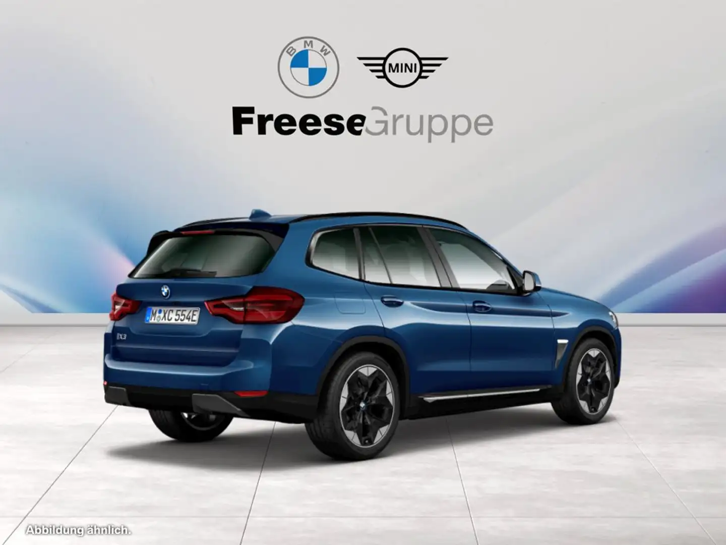 BMW iX3 360° STANDHZ HEAD-UP PANO RFK HIFI LORDOSE Blau - 2